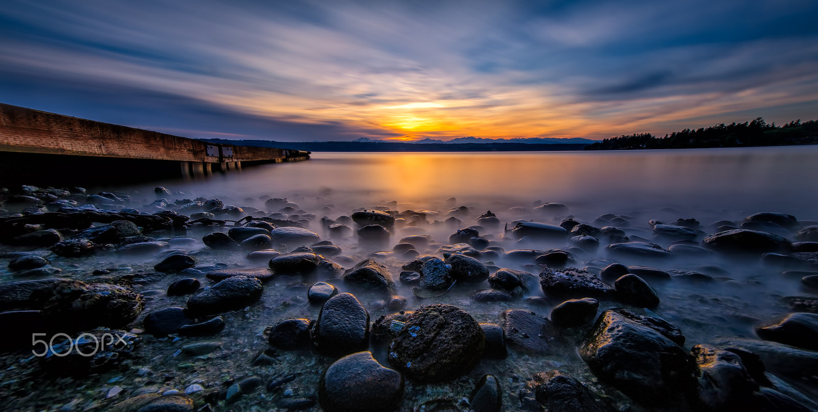 Canon EOS 5DS R + Canon EF 300mm f/2.8L sample photo. Sunset at the dock photography