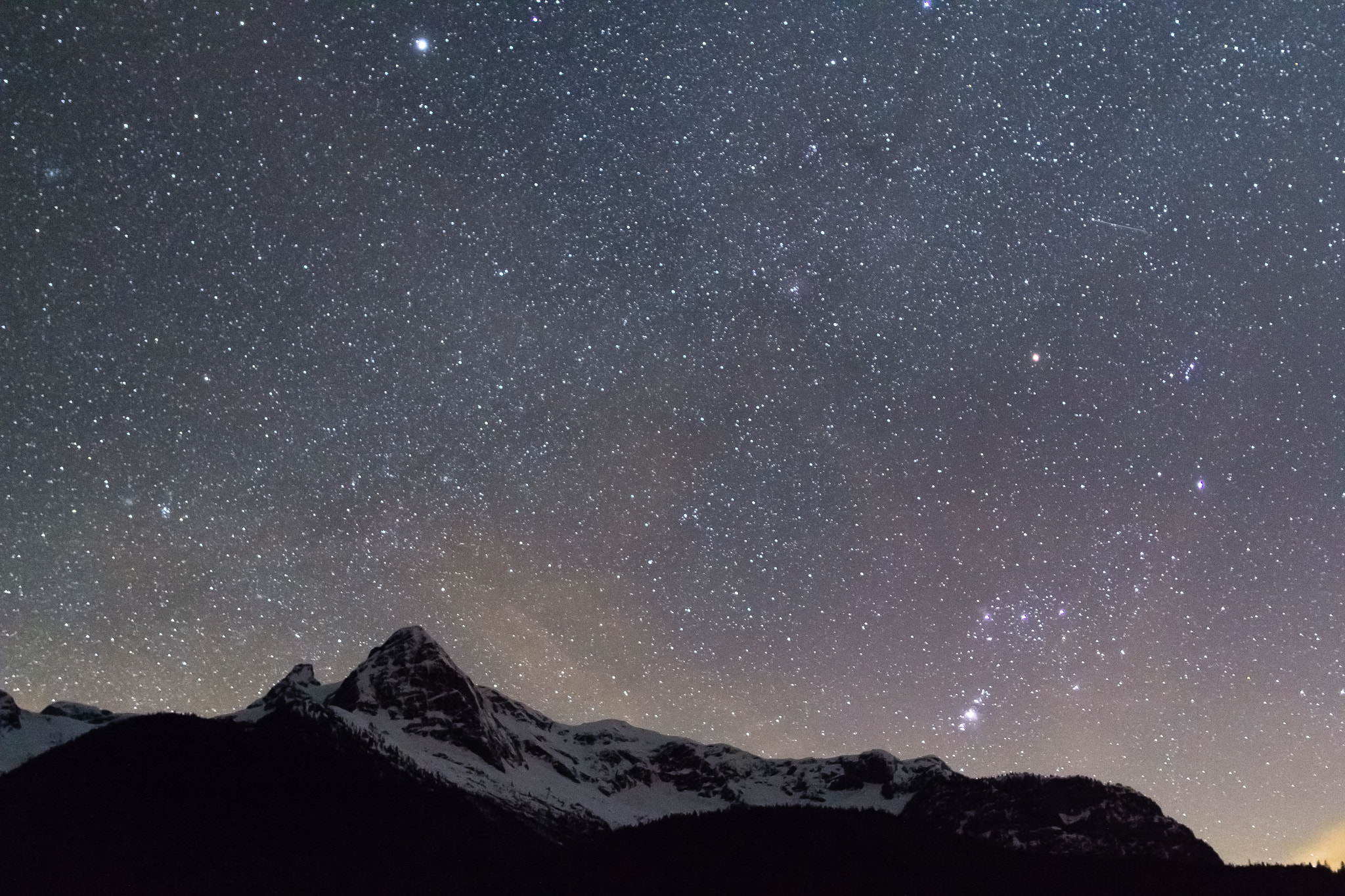 Canon EOS 60D + Canon EF 24mm F1.4L II USM sample photo. The hunter in the night photography