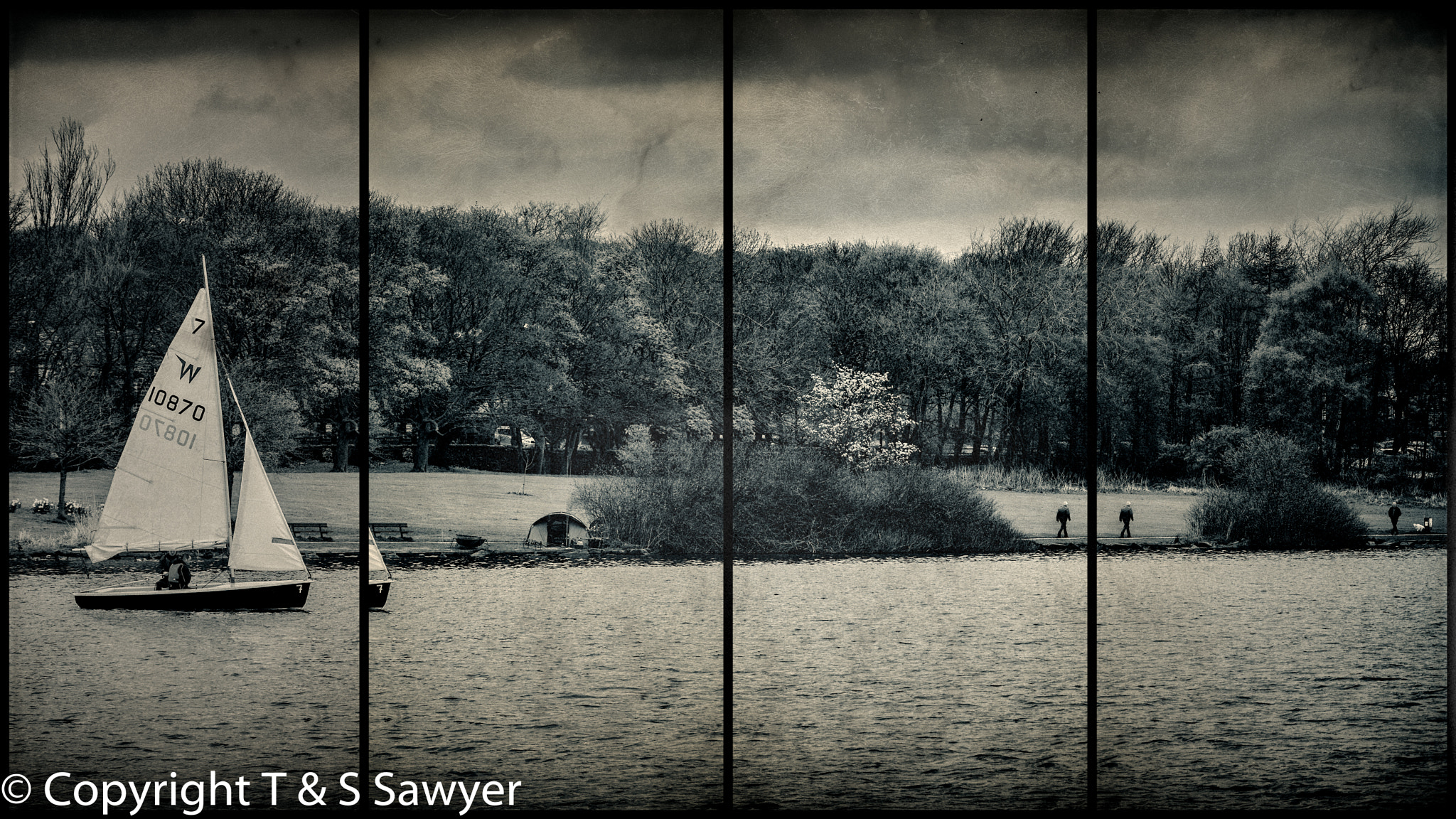Nikon 1 Nikkor VR 30-110mm F3.8-5.6 sample photo. Boating lake photography