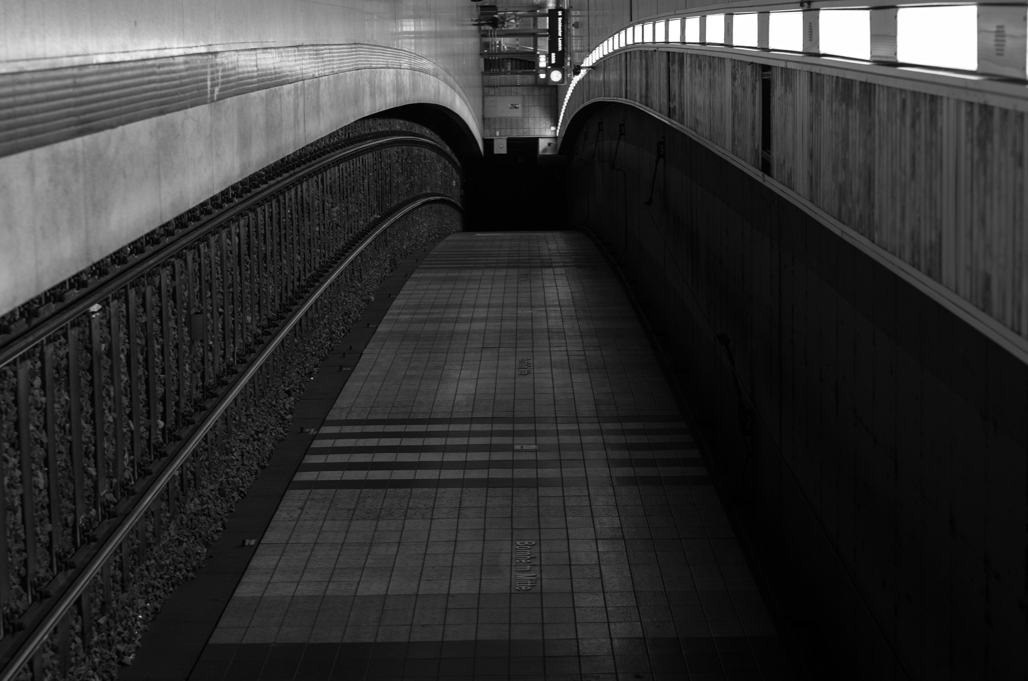 Pentax K-50 + Pentax smc FA 50mm F1.4 sample photo. Shifted underground photography