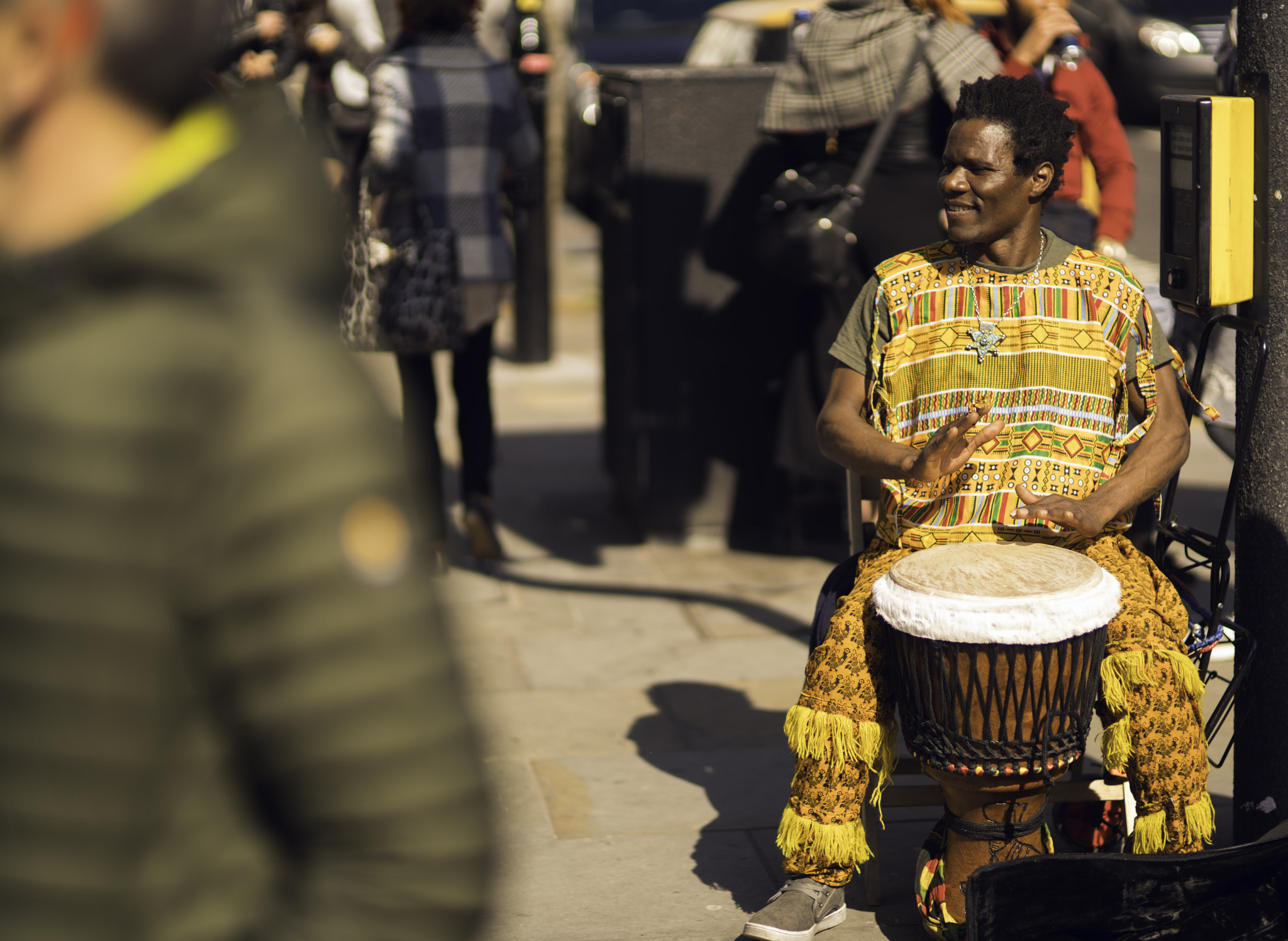 Sony a7R II + Sigma 85mm F1.4 EX DG HSM sample photo. Portobello musican photography