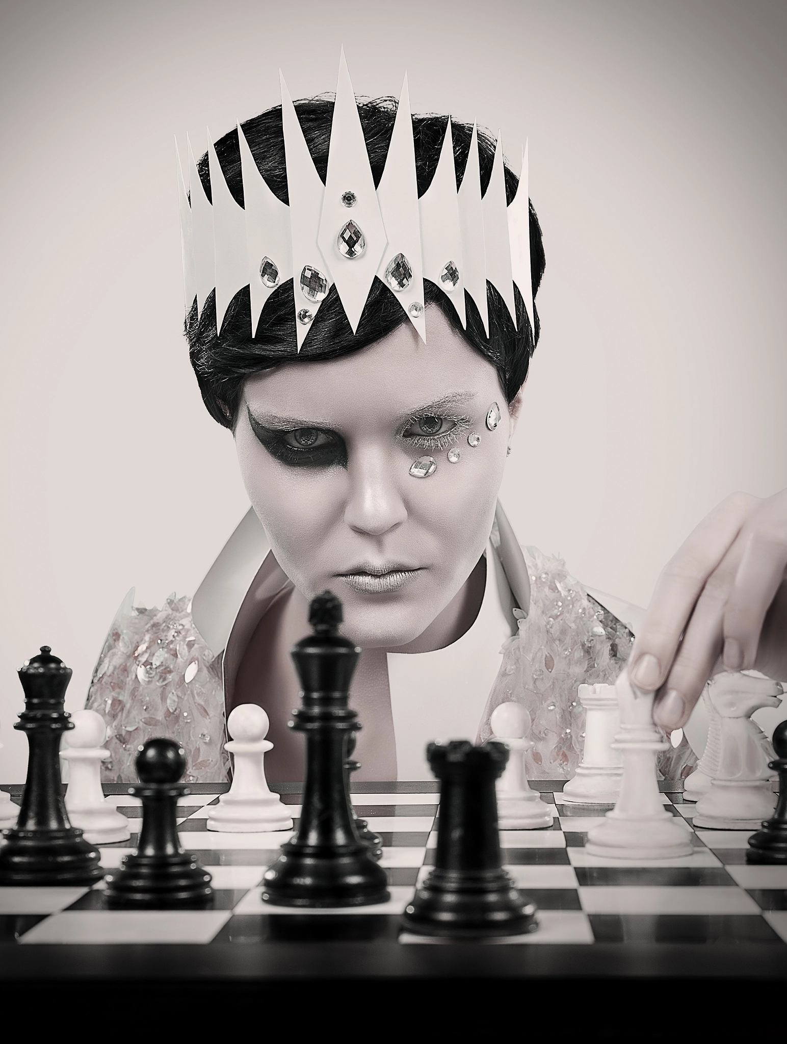 Hasselblad H4D + HC 50-110 sample photo. The chess queen photography