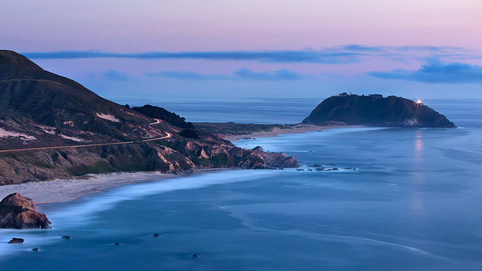 Canon EF 100-400mm F4.5-5.6L IS USM sample photo. Point sur dusk photography