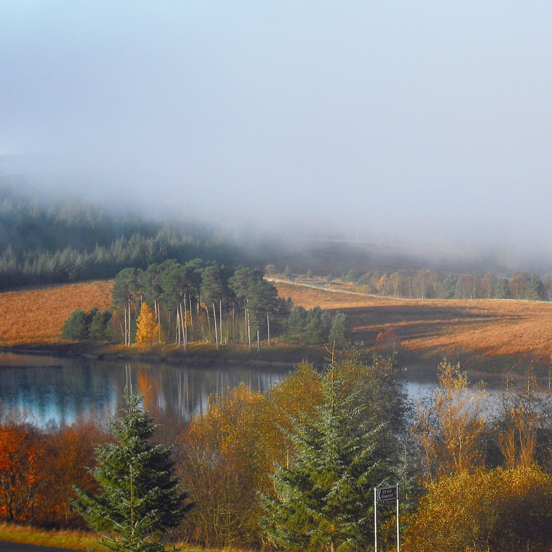 Fujifilm FinePix J10 sample photo. Morning sun peeking under low cloud photography