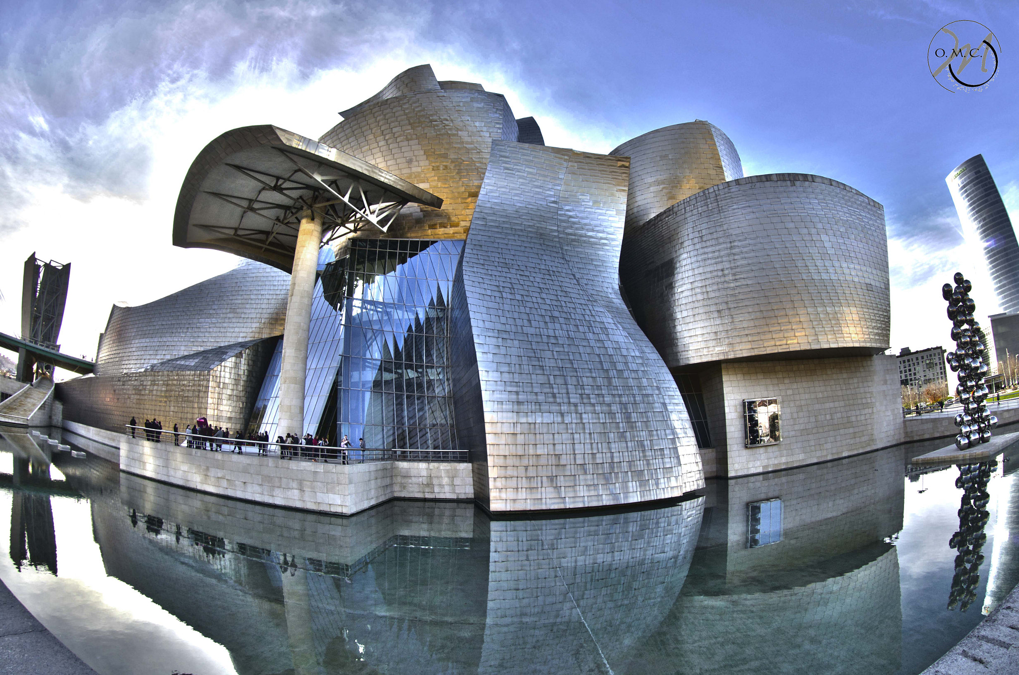 Pentax K-5 sample photo. Guggenheim ojo de pez photography