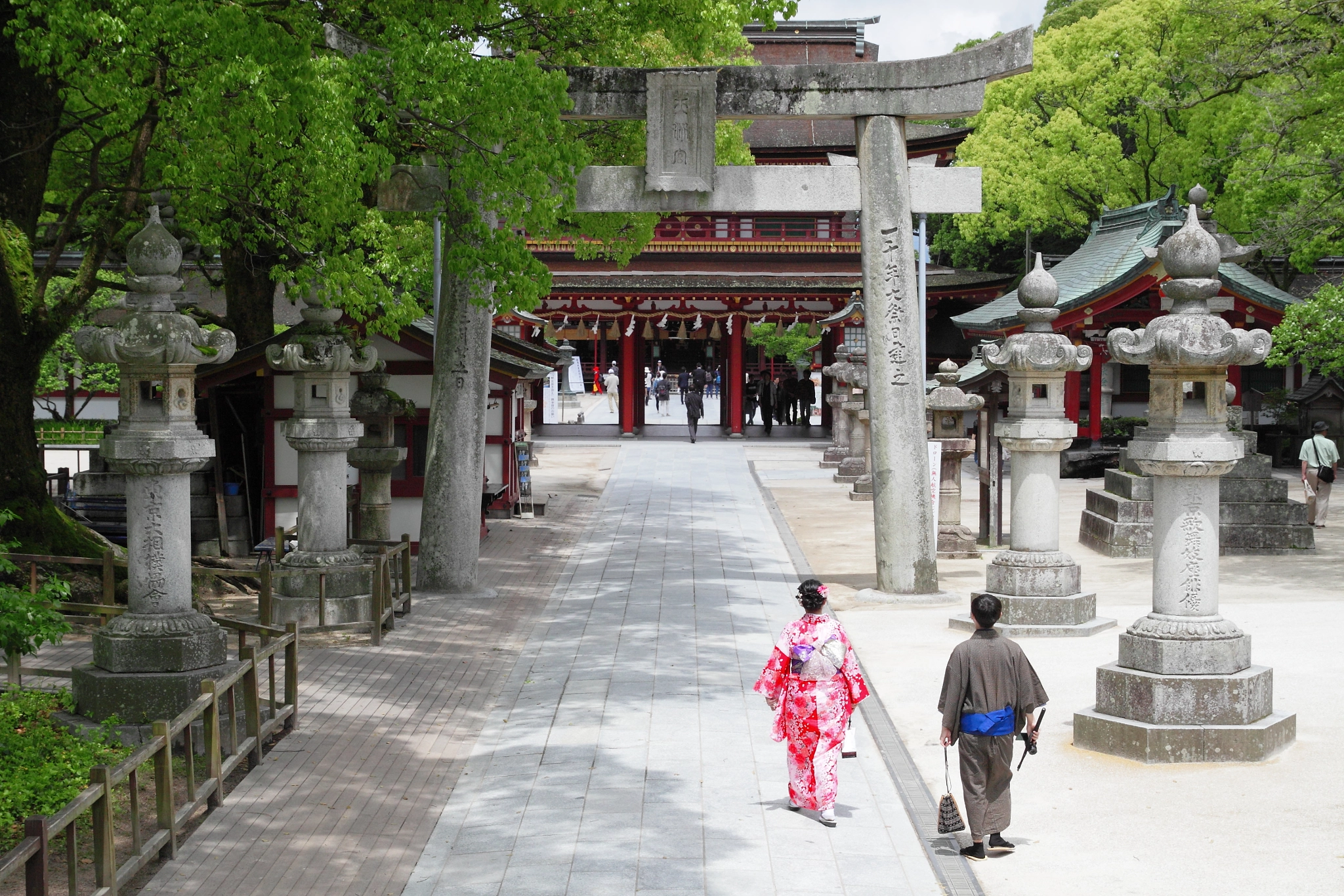 Canon EF 24-70mm F2.8L II USM sample photo. Dazaifu photography