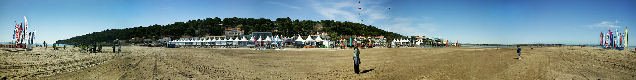 Canon EOS-1Ds sample photo. Panorama la franqui france photography