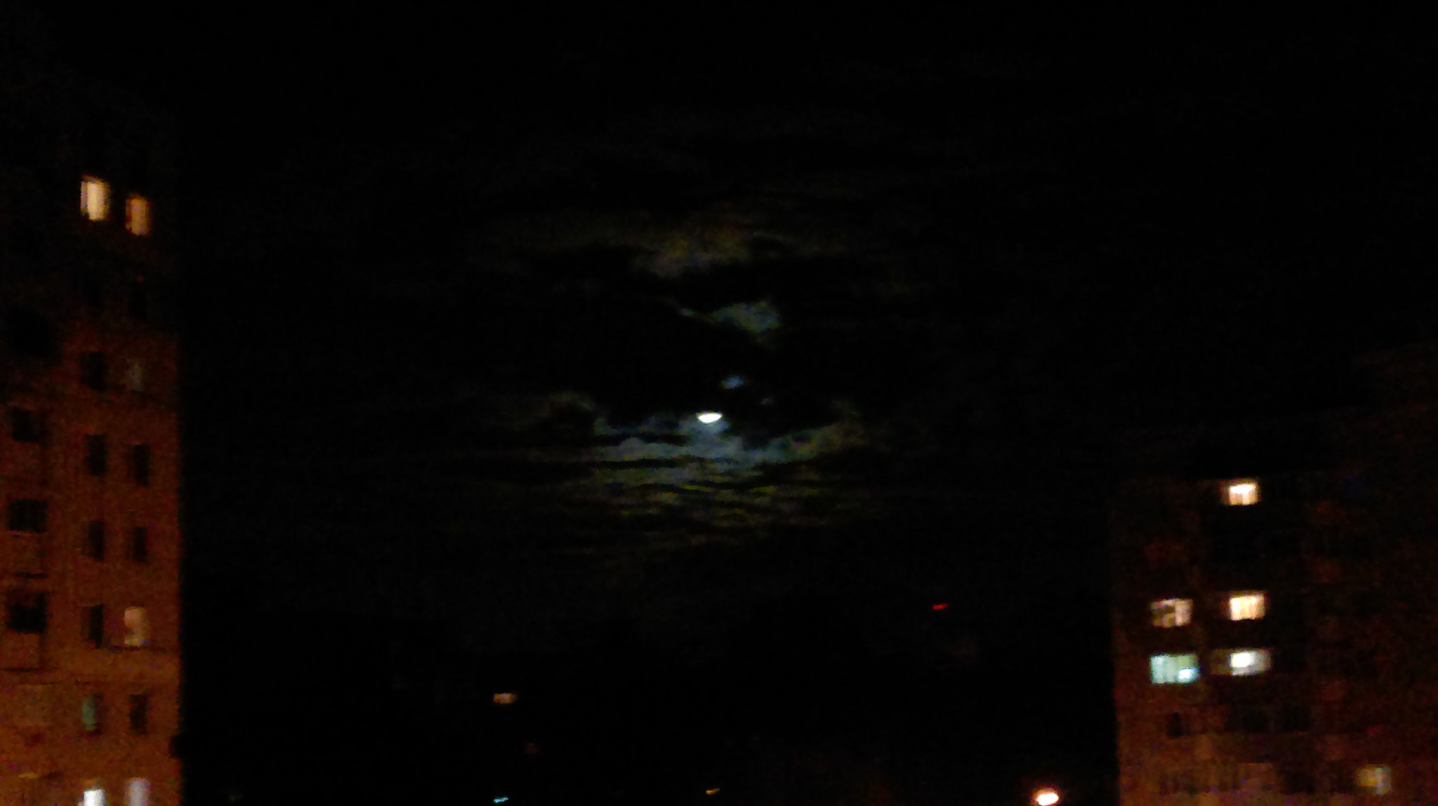 HTC DESIRE 816 sample photo. #moonamidstclouds#beautifulnight#fullmoon#ausumn photography