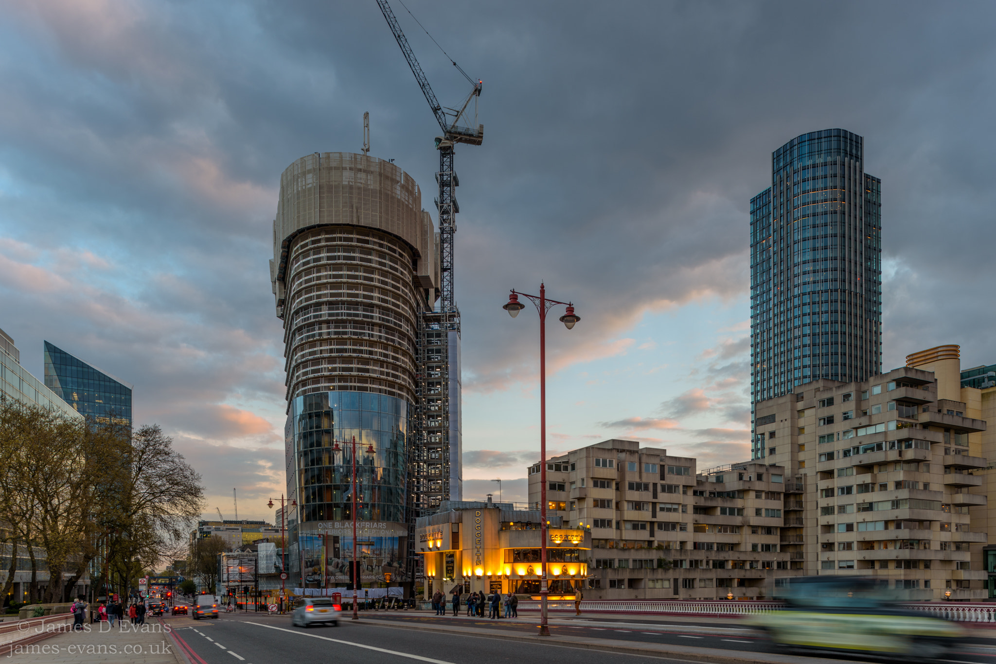 Nikon D750 + Nikon PC-E Nikkor 24mm F3.5D ED Tilt-Shift sample photo. Blackfriars rising photography