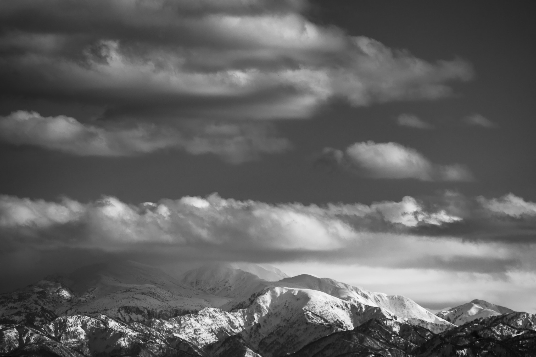 Sony 75-300mm F4.5-5.6 sample photo. Mt.hakusan photography