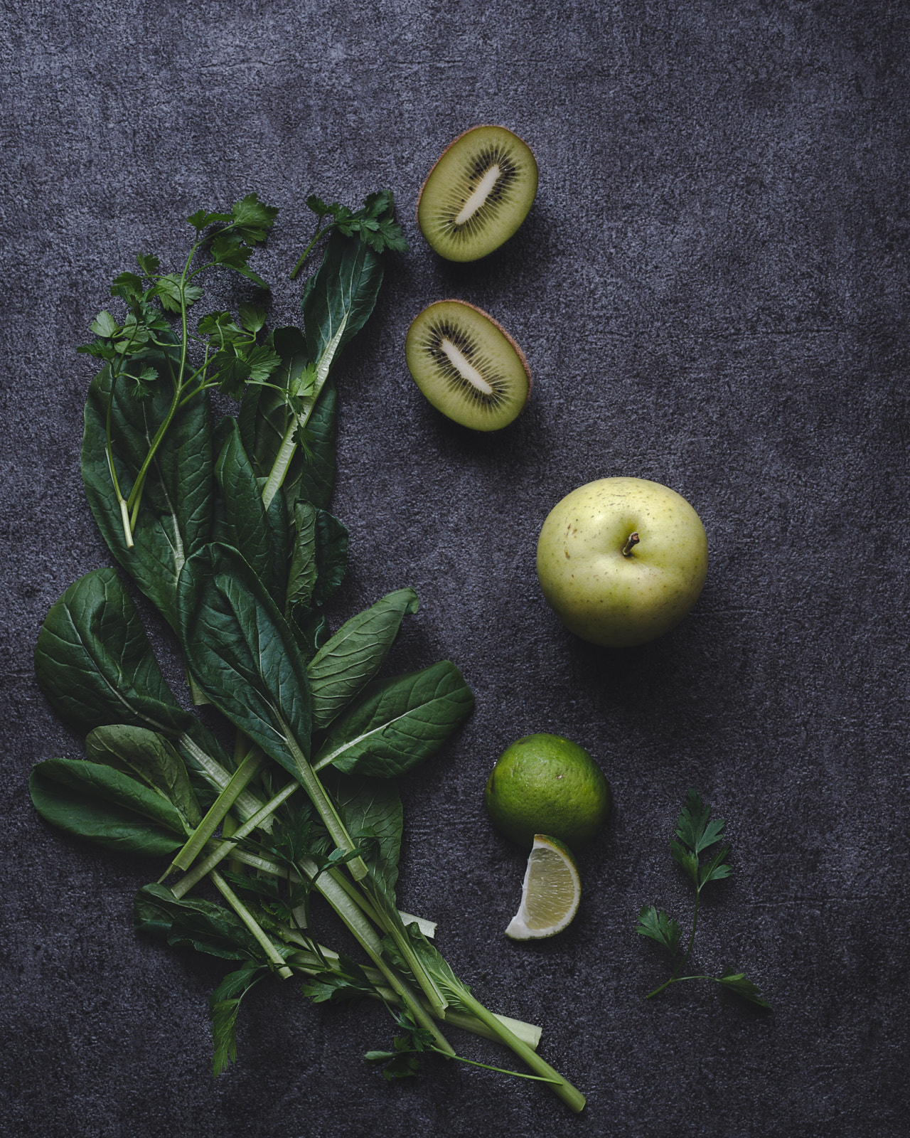 Nikon D610 + AF-S Nikkor 35mm f/1.8G sample photo. Ingredients of green smoothie. photography