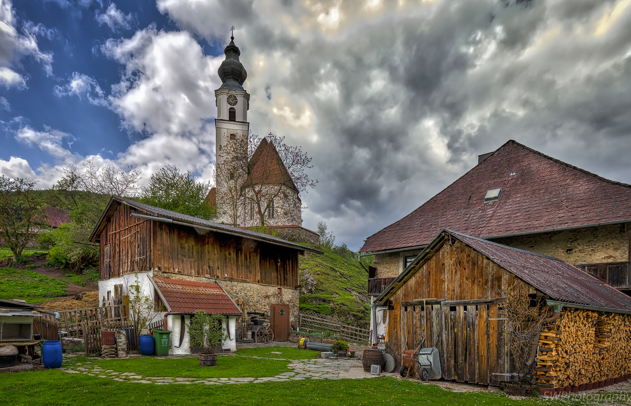 Sony a7 II + Canon EF 300mm f/2.8L sample photo. Rural idyll in springtime photography