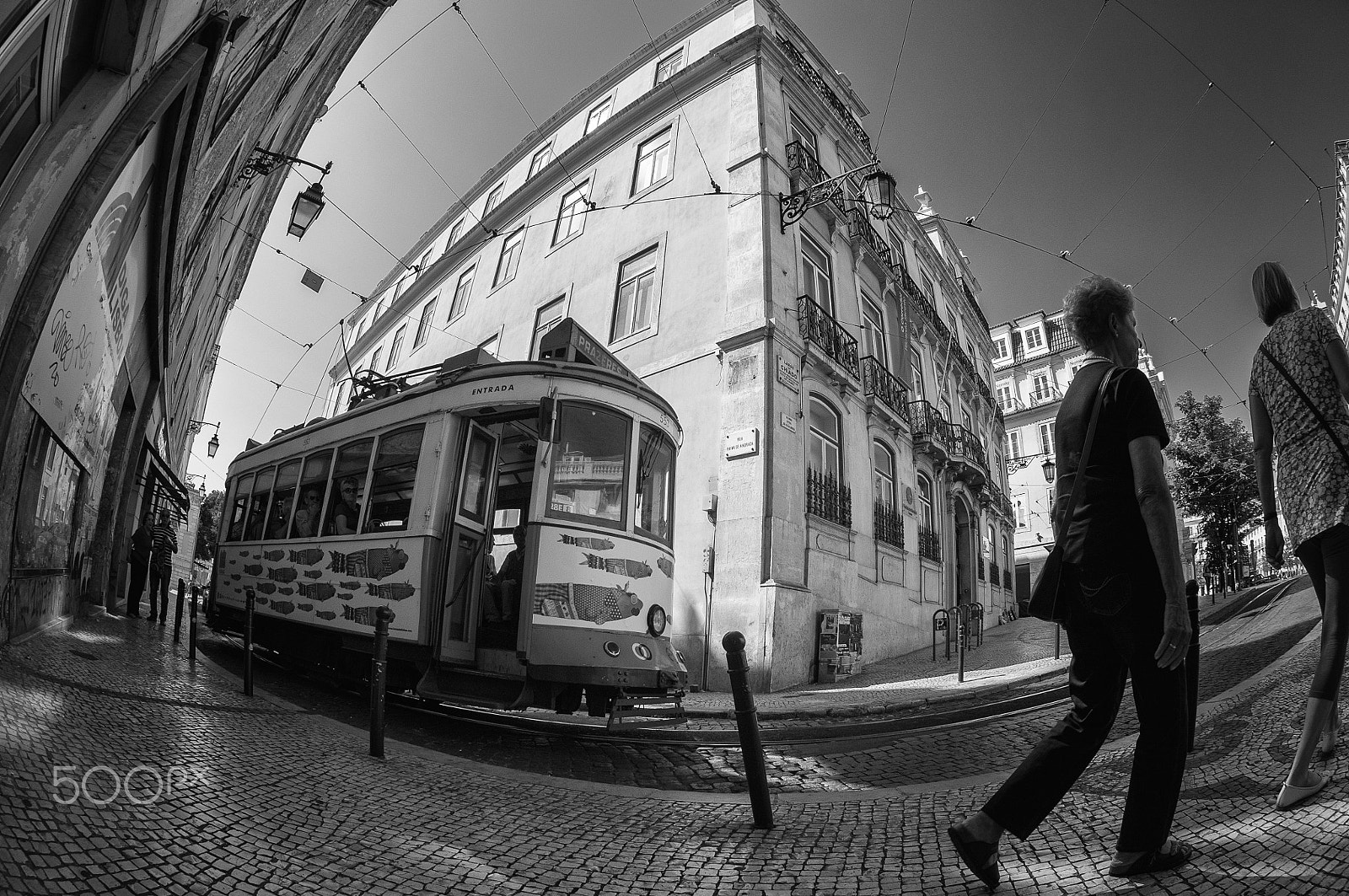 Nikon AF DX Fisheye-Nikkor 10.5mm F2.8G ED sample photo. Tram 2 photography