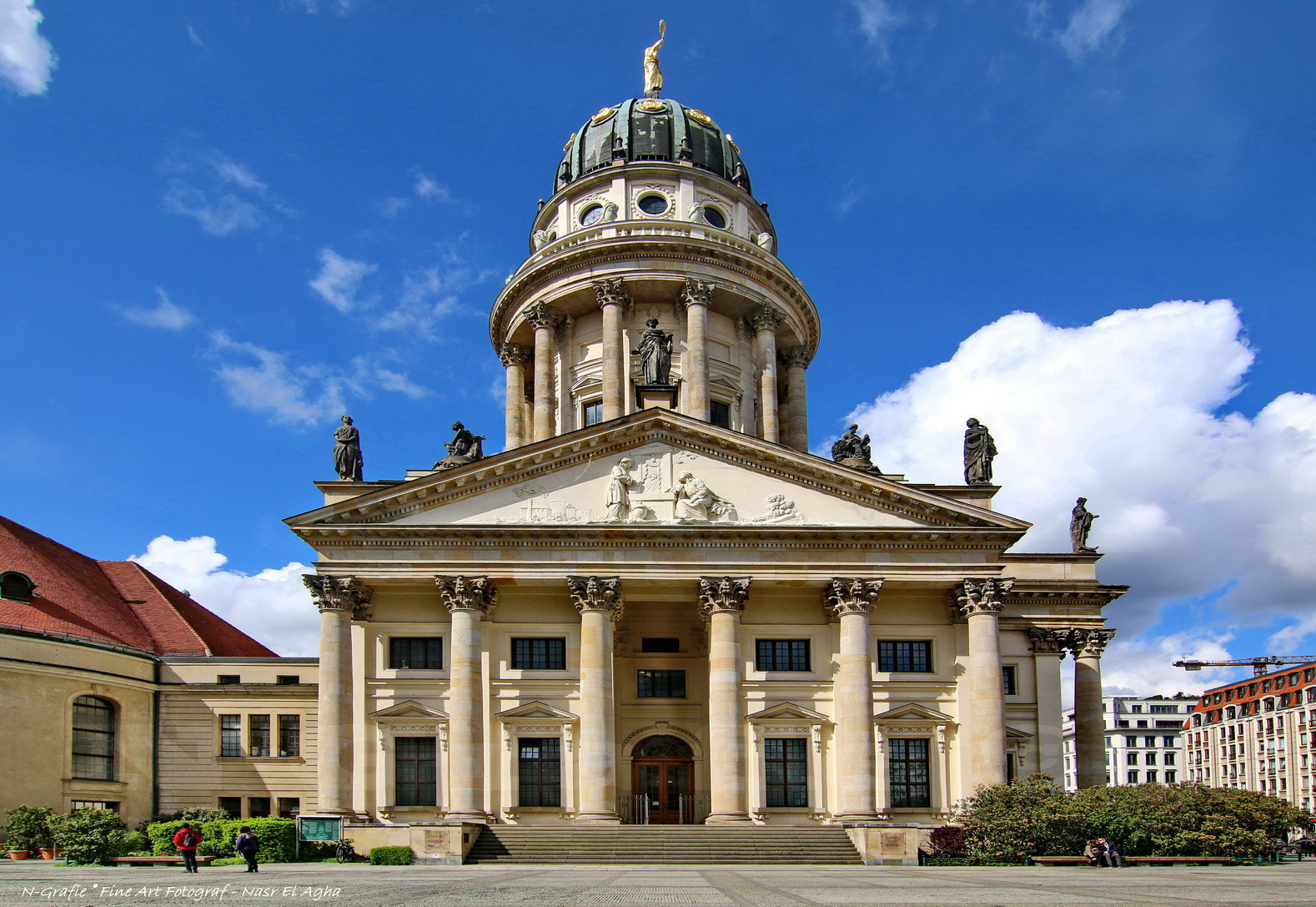 Tokina AT-X Pro 12-24mm F4 (IF) DX sample photo. The french cathedral on berlin's gendarmenmarkt. photography