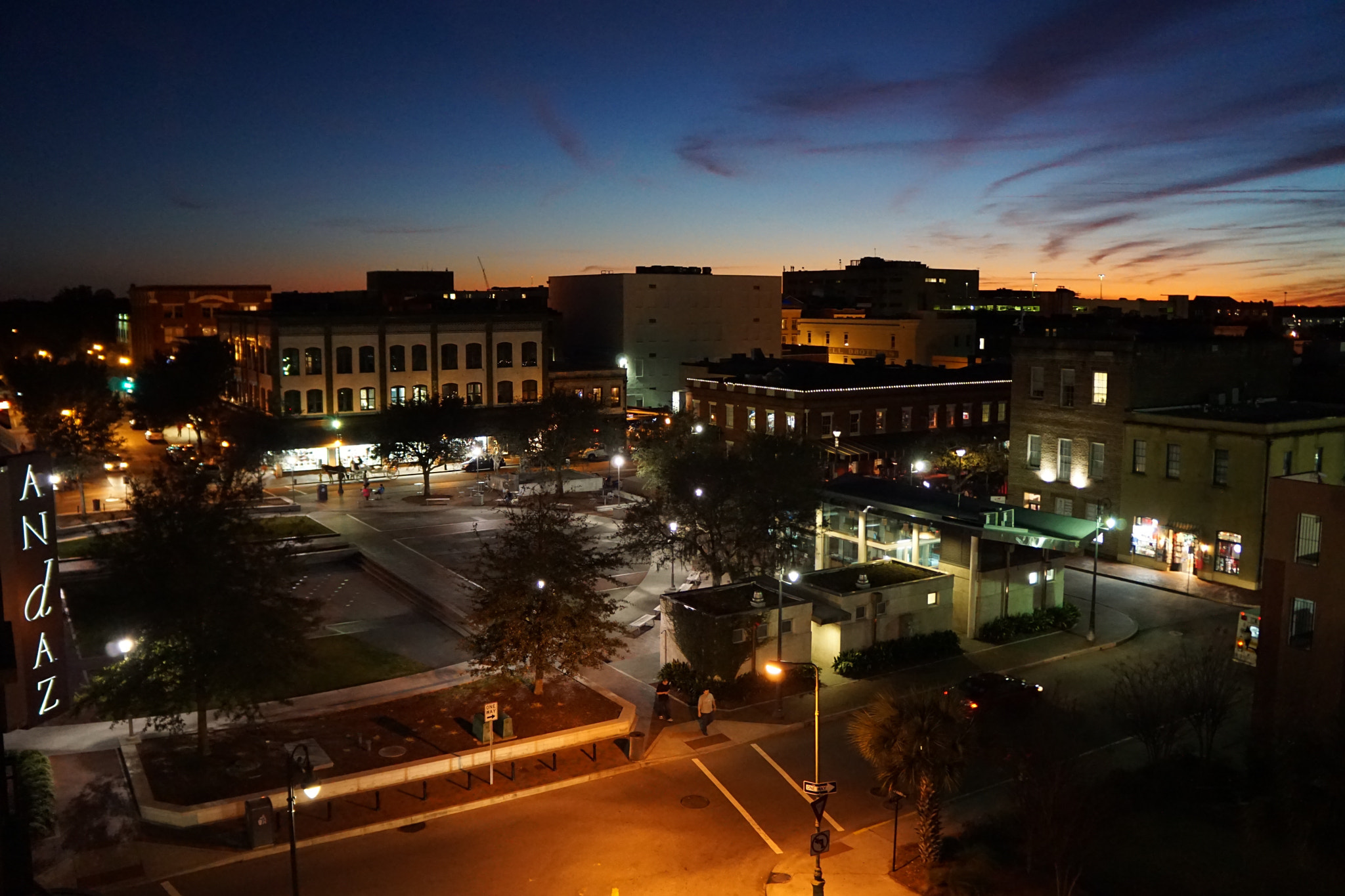 Sony a6000 + Tamron 18-200mm F3.5-6.3 Di III VC sample photo. Ellis square from andaz hotel photography