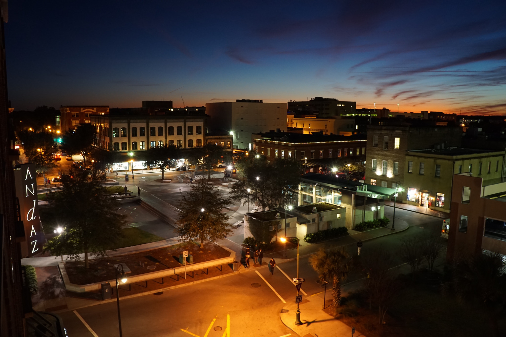 Tamron 18-200mm F3.5-6.3 Di III VC sample photo. Ellis square from andaz hotel photography