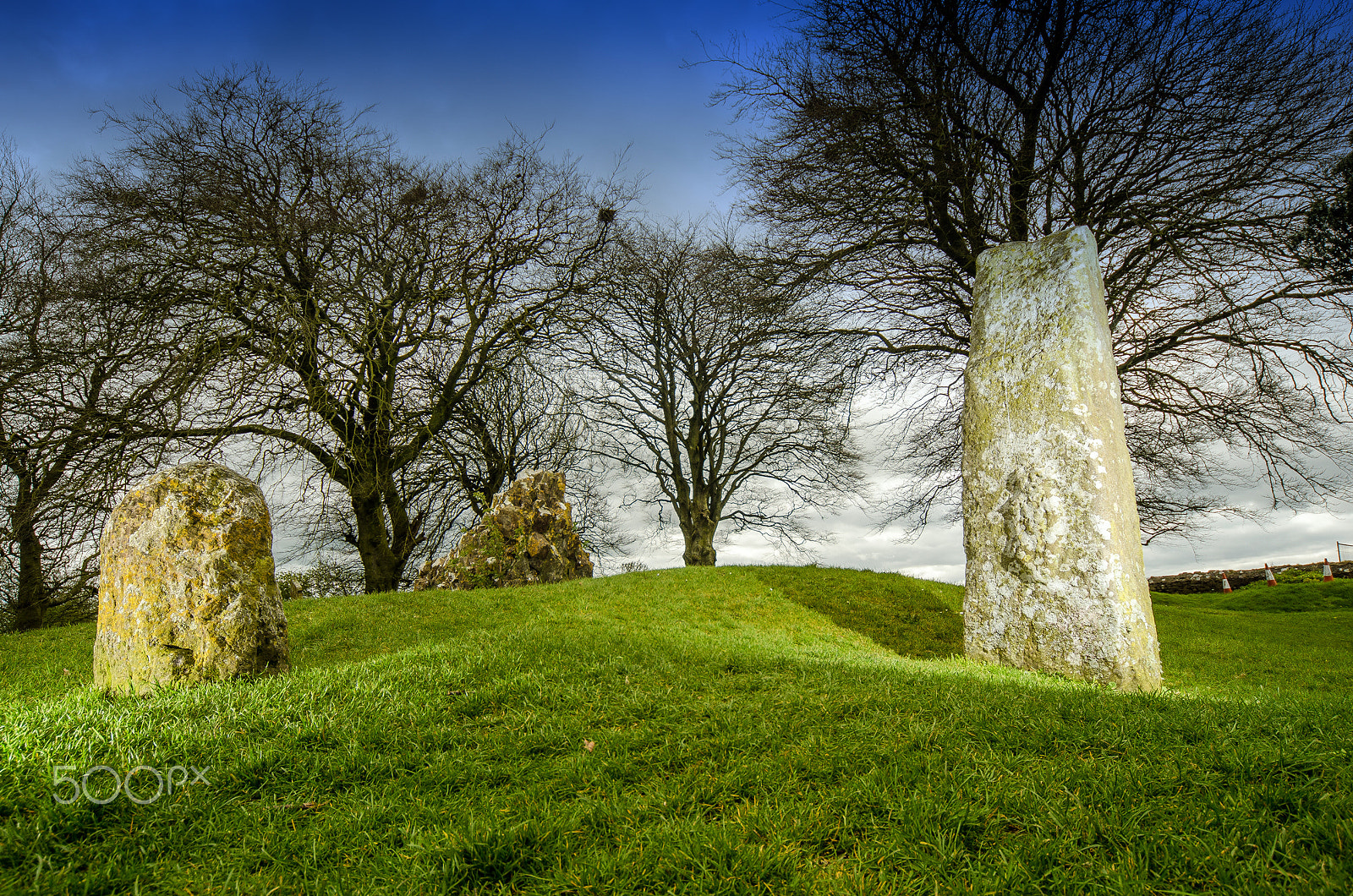 Nikon D7000 + Sigma 12-24mm F4.5-5.6 EX DG Aspherical HSM sample photo. Blocc and bluigne - ancient standing stones at the hill of tara photography