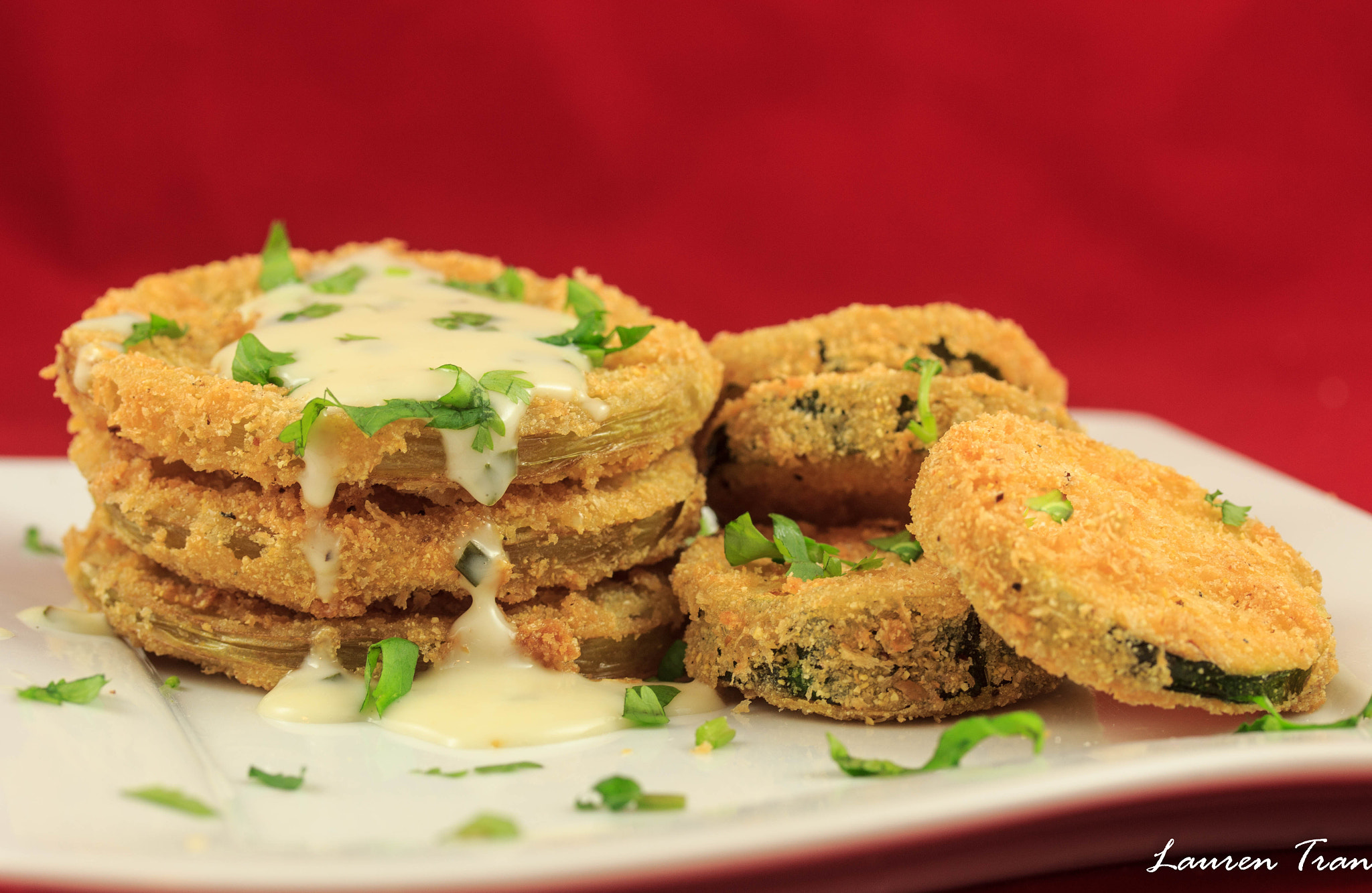 Canon EF-S 60mm F2.8 Macro USM sample photo. Fried green tomatoes photography