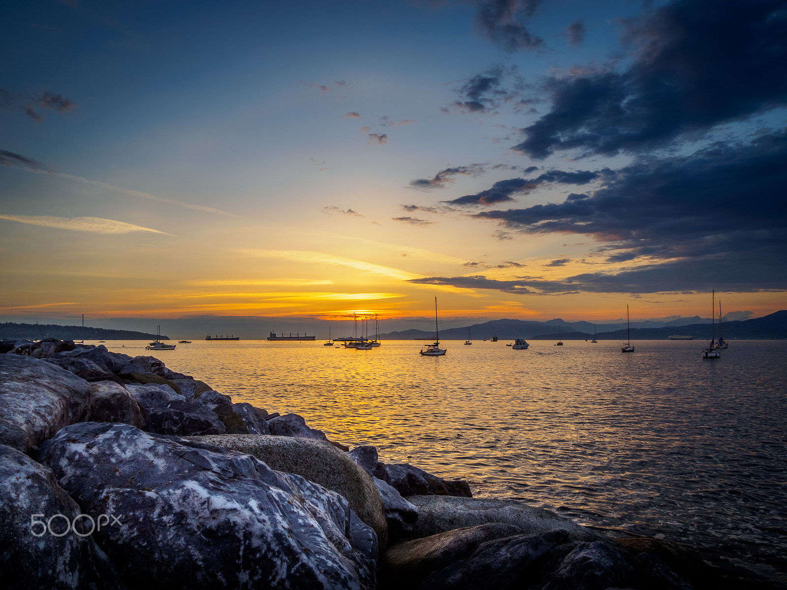 Olympus OM-D E-M10 sample photo. Just another beautiful evening in vancouver, bc photography