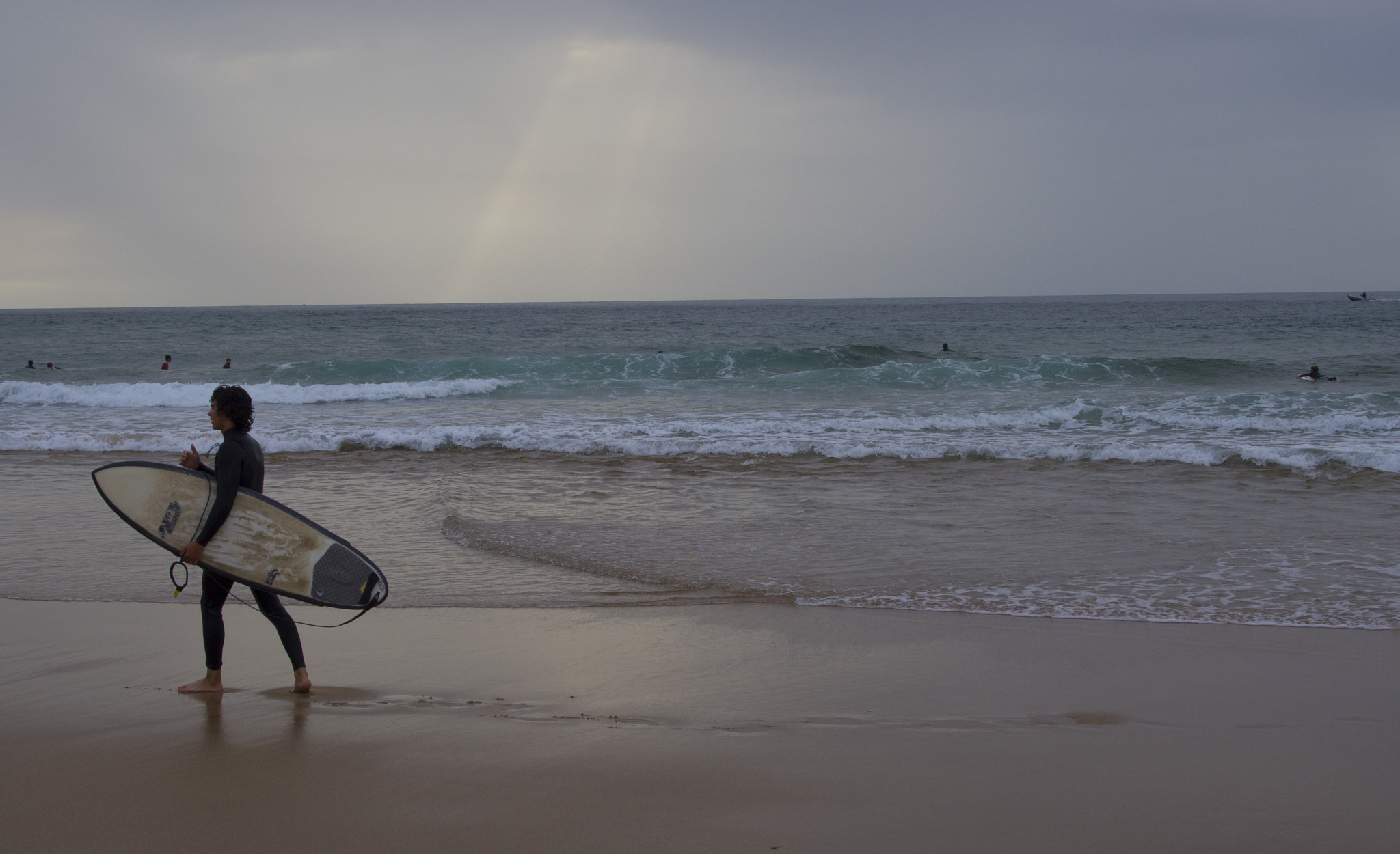 Olympus PEN E-PM2 sample photo. Surfer photography