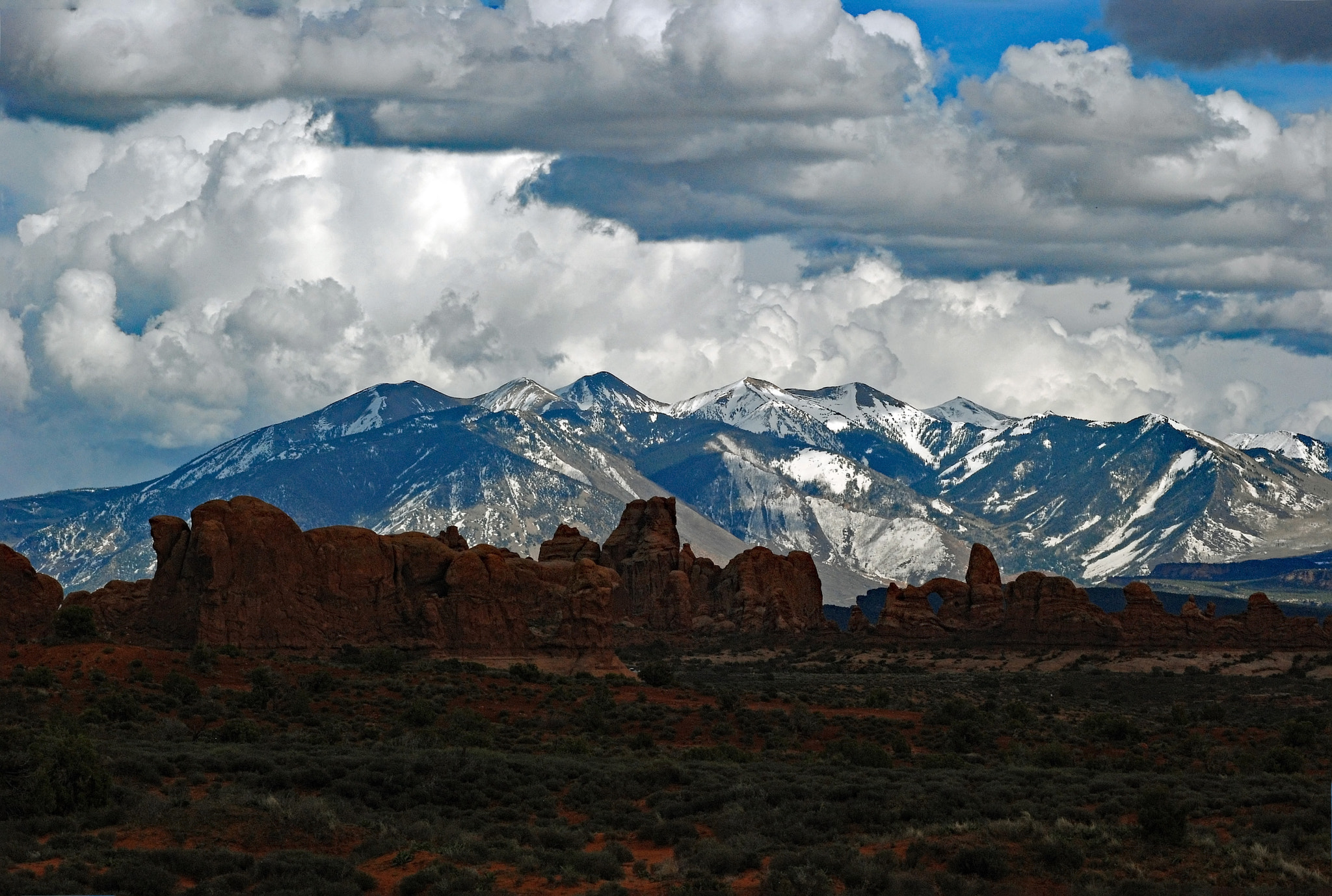 Nikon AF-Nikkor 80-200mm F2.8D ED sample photo. Arches national park photography