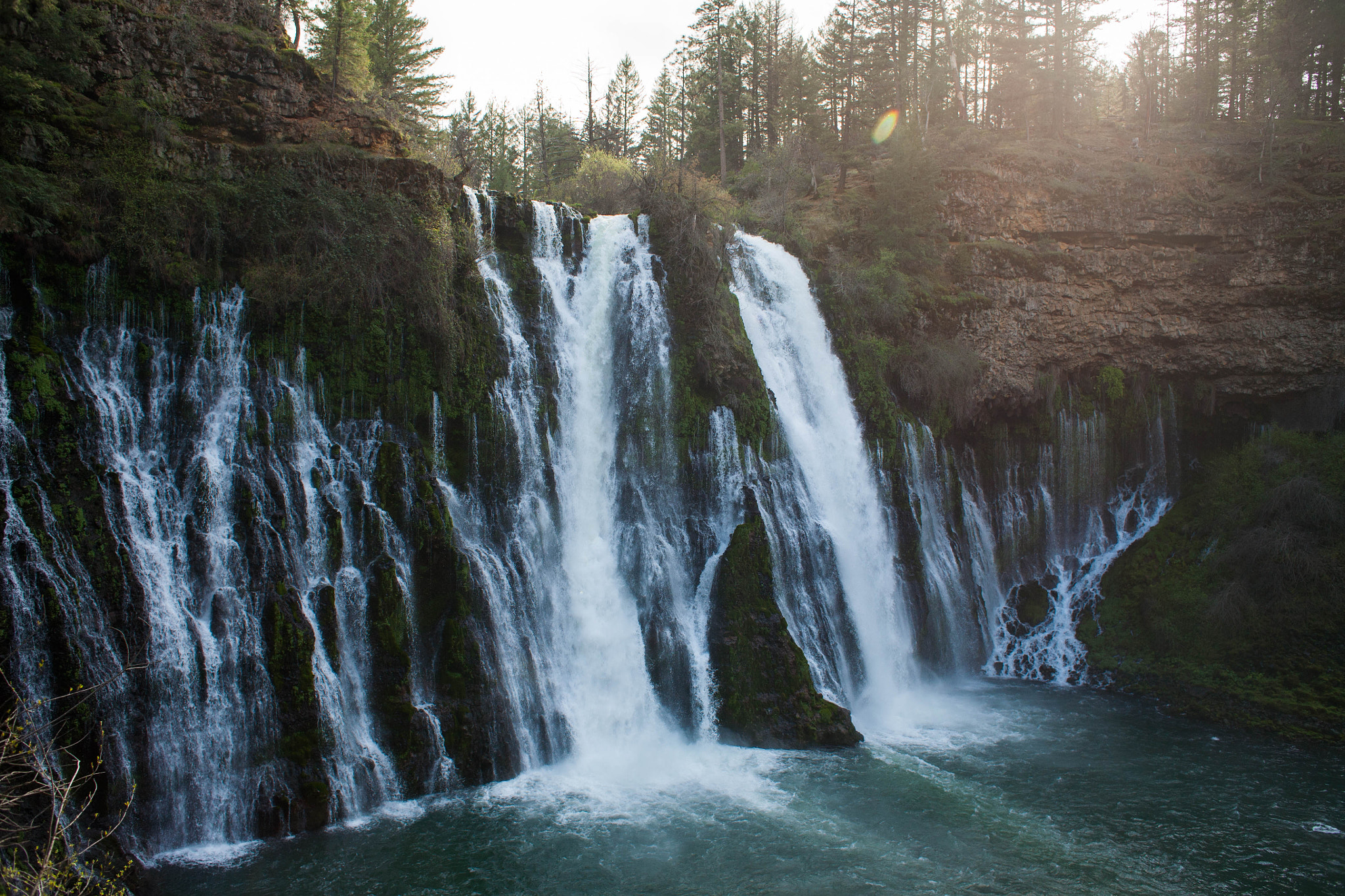 Canon EOS 5D + Canon EF 28mm F1.8 USM sample photo. Mcarthur-burney falls photography