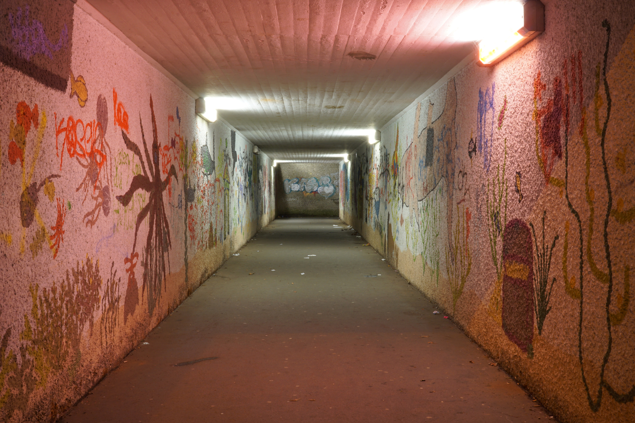 Sony a5100 + Sigma 30mm F2.8 EX DN sample photo. Nürnberger tunnel photography
