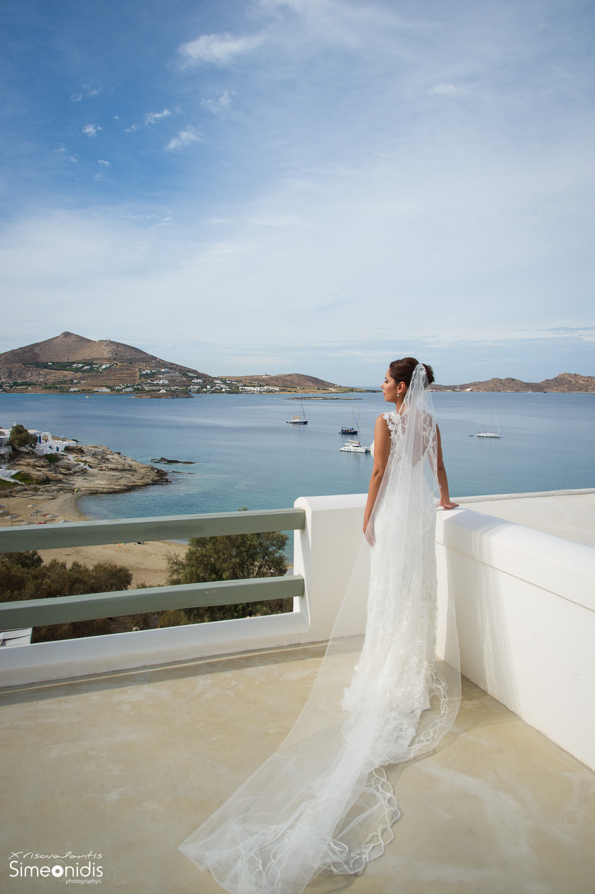 Nikon D3S sample photo. Wedding in paros photography