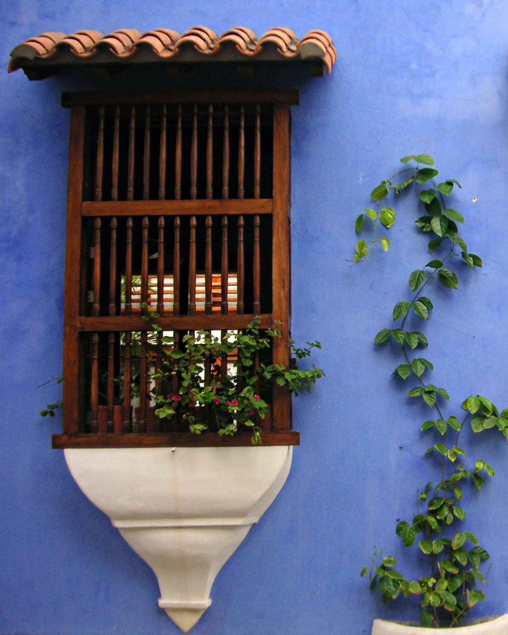 KONICA MINOLTA DiMAGE X50 sample photo. Window in cartagena, colombia photography
