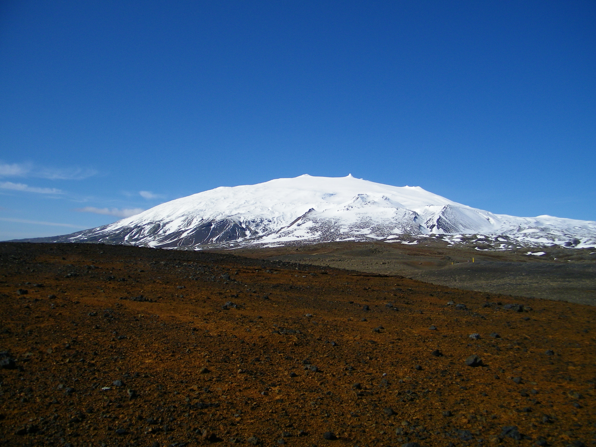 Kodak EASYSHARE Z1015 IS DIGITAL CAMERA sample photo. Snæfellsjökull, iceland photography