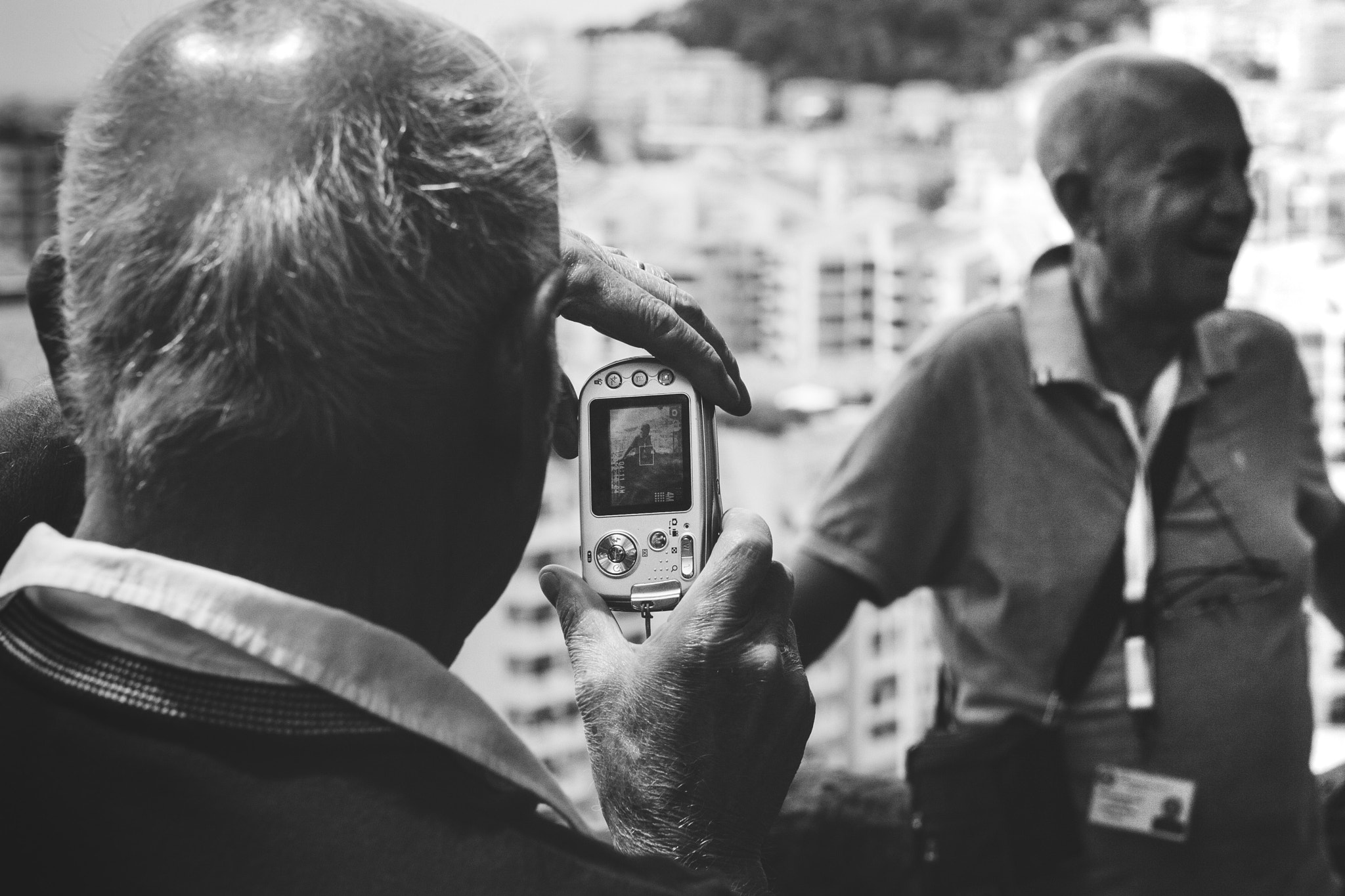 Canon EOS 30D + Canon EF 24-70mm F2.8L USM sample photo. Gramps in cannes photography