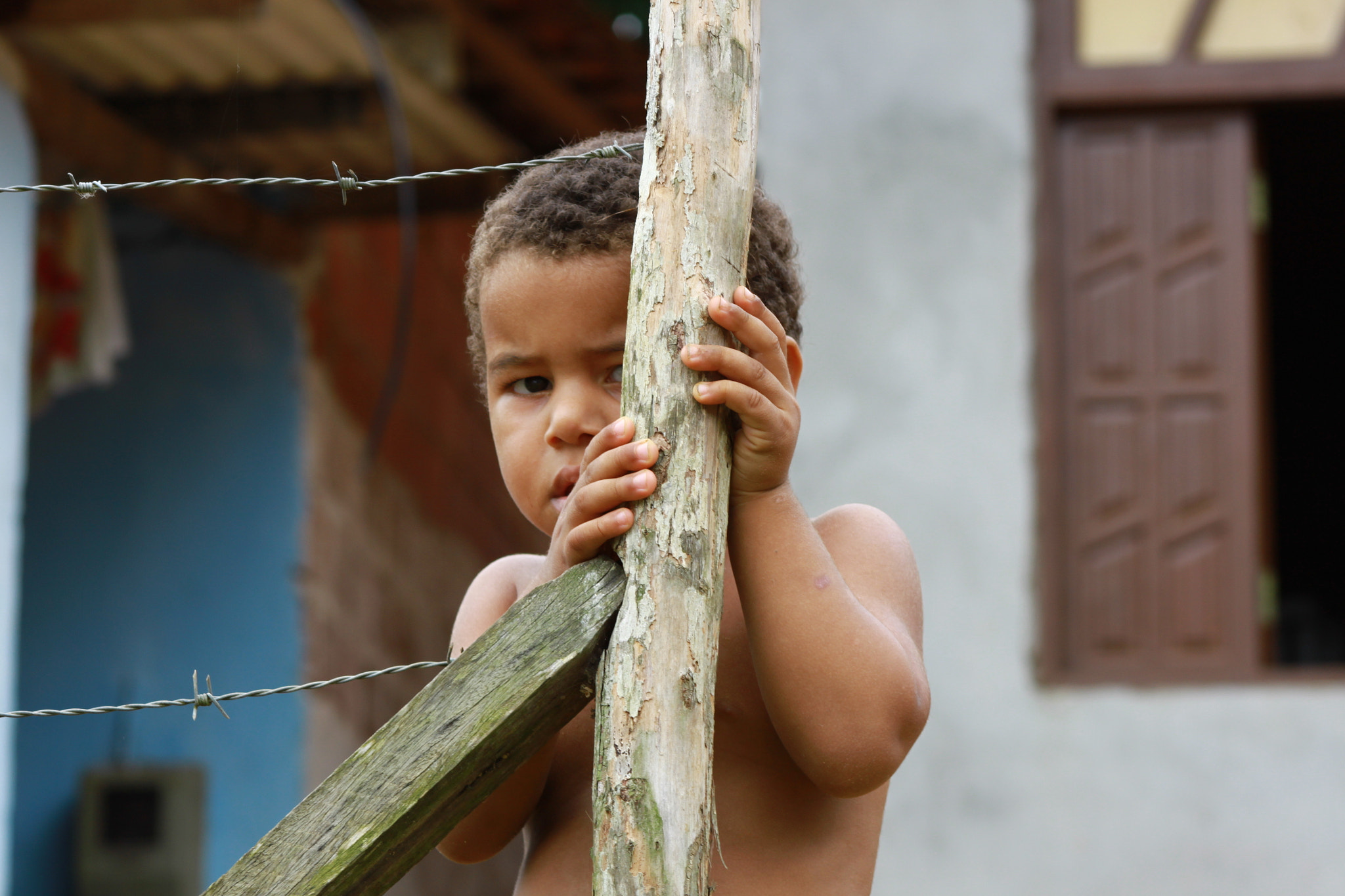 Canon EF 75-300mm f/4-5.6 USM sample photo. Pequeno desconfiado photography