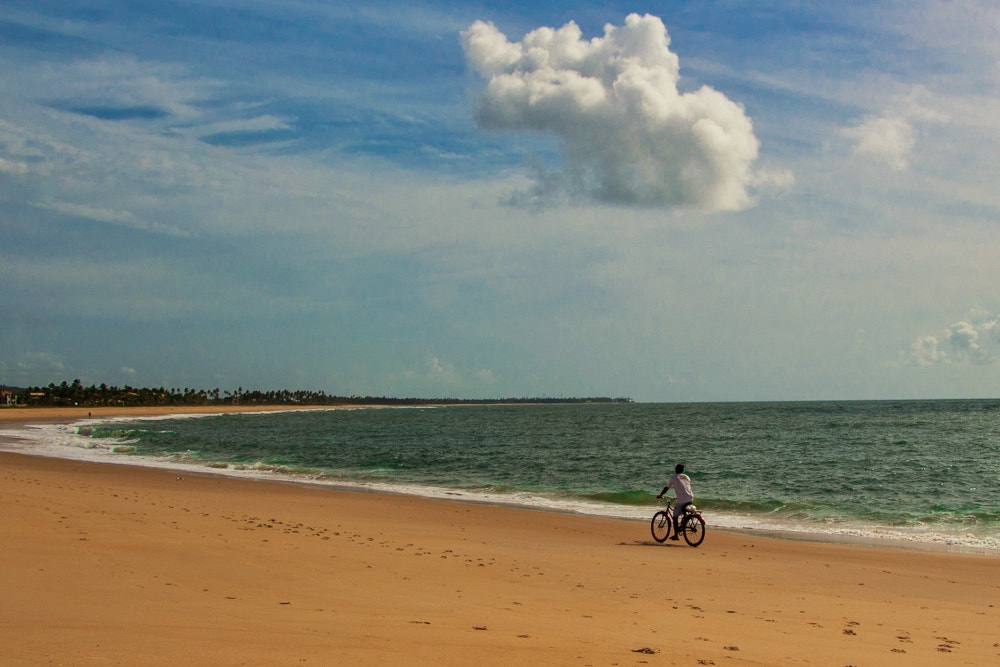 Canon EF-S 18-135mm F3.5-5.6 IS STM sample photo. Riding on the beach! photography