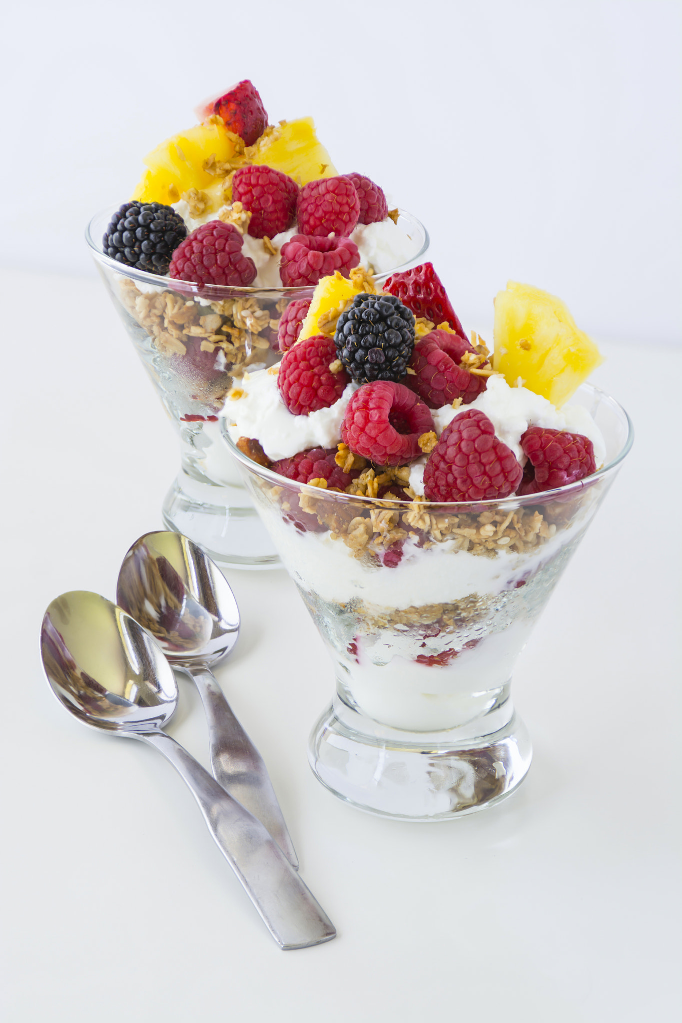 Nikon AF-S Nikkor 28-70mm F2.8 ED-IF sample photo. Healthy fruit and yogurt breakfast photography