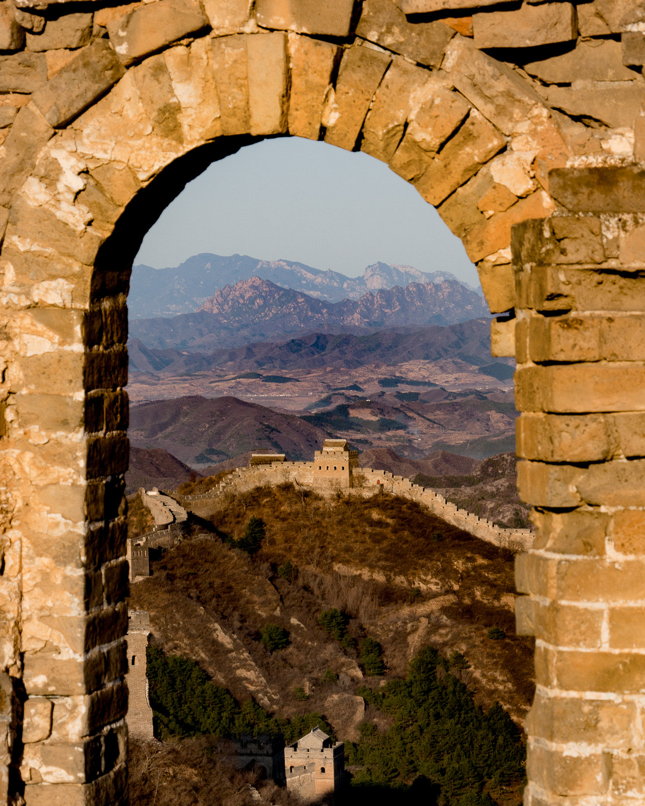 Sony E 18-200mm F3.5-6.3 OSS sample photo. Great wall of china photography