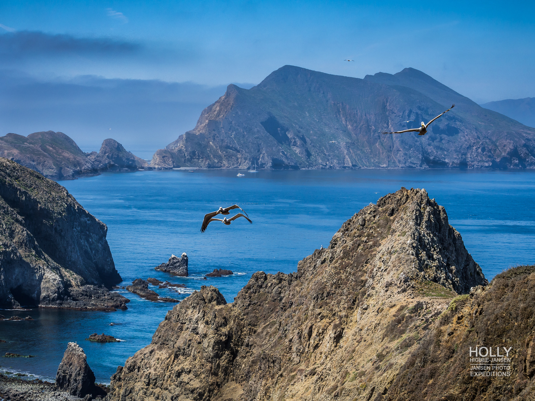 Olympus OM-D E-M5 sample photo. Channel islands flight photography