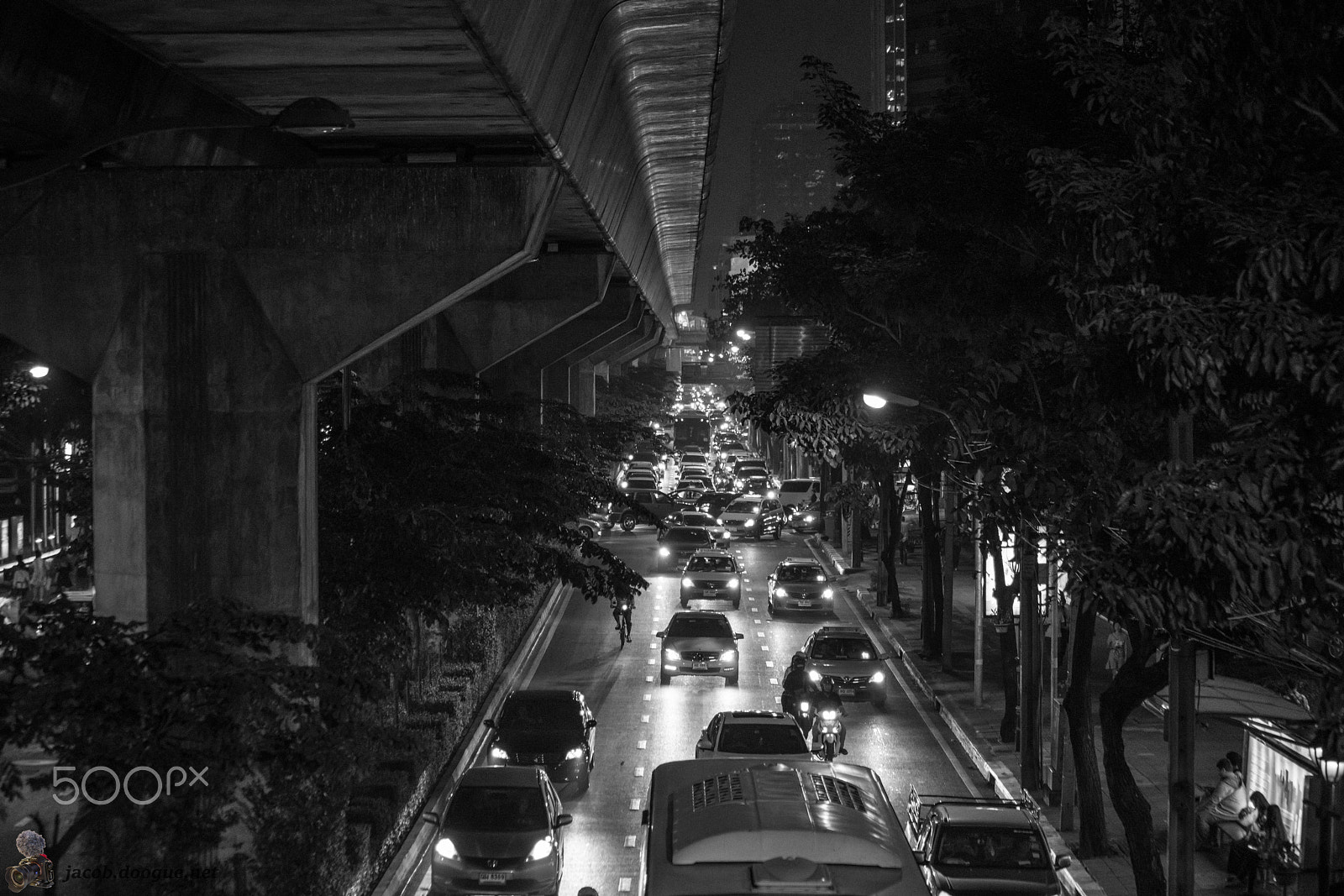 Canon EF 70-300mm F4-5.6 IS USM sample photo. Infinite traffic photography