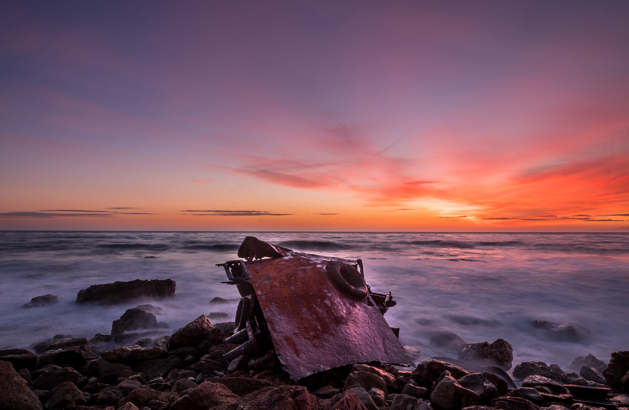 Fujifilm X-E2S + Fujifilm XF 10-24mm F4 R OIS sample photo. Ss dominator shipwreck (bow) photography