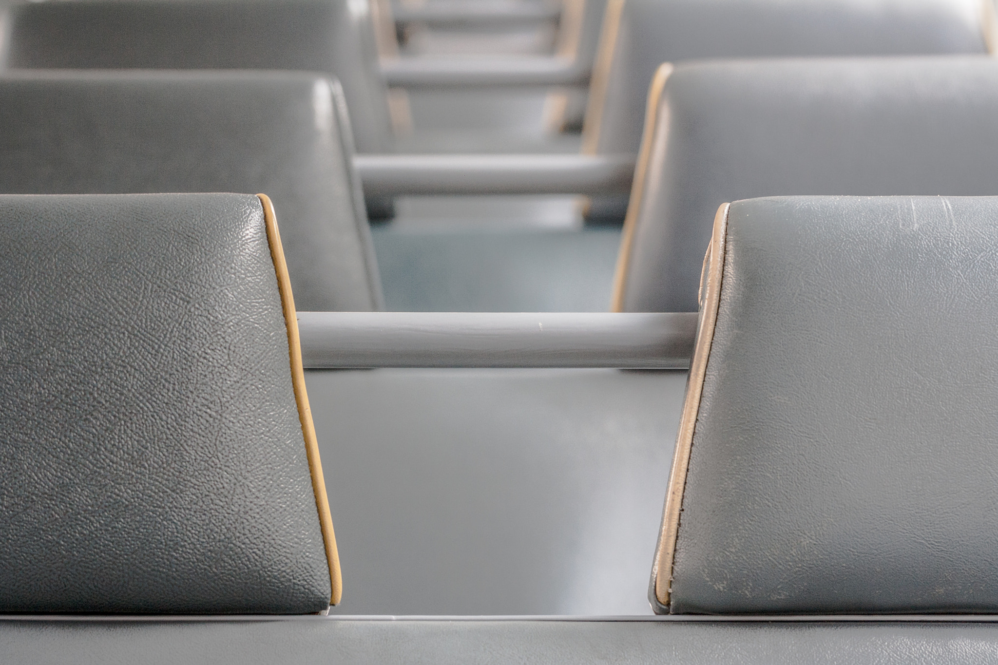 Canon EOS 1000D (EOS Digital Rebel XS / EOS Kiss F) sample photo. "classic bus interior..." photography