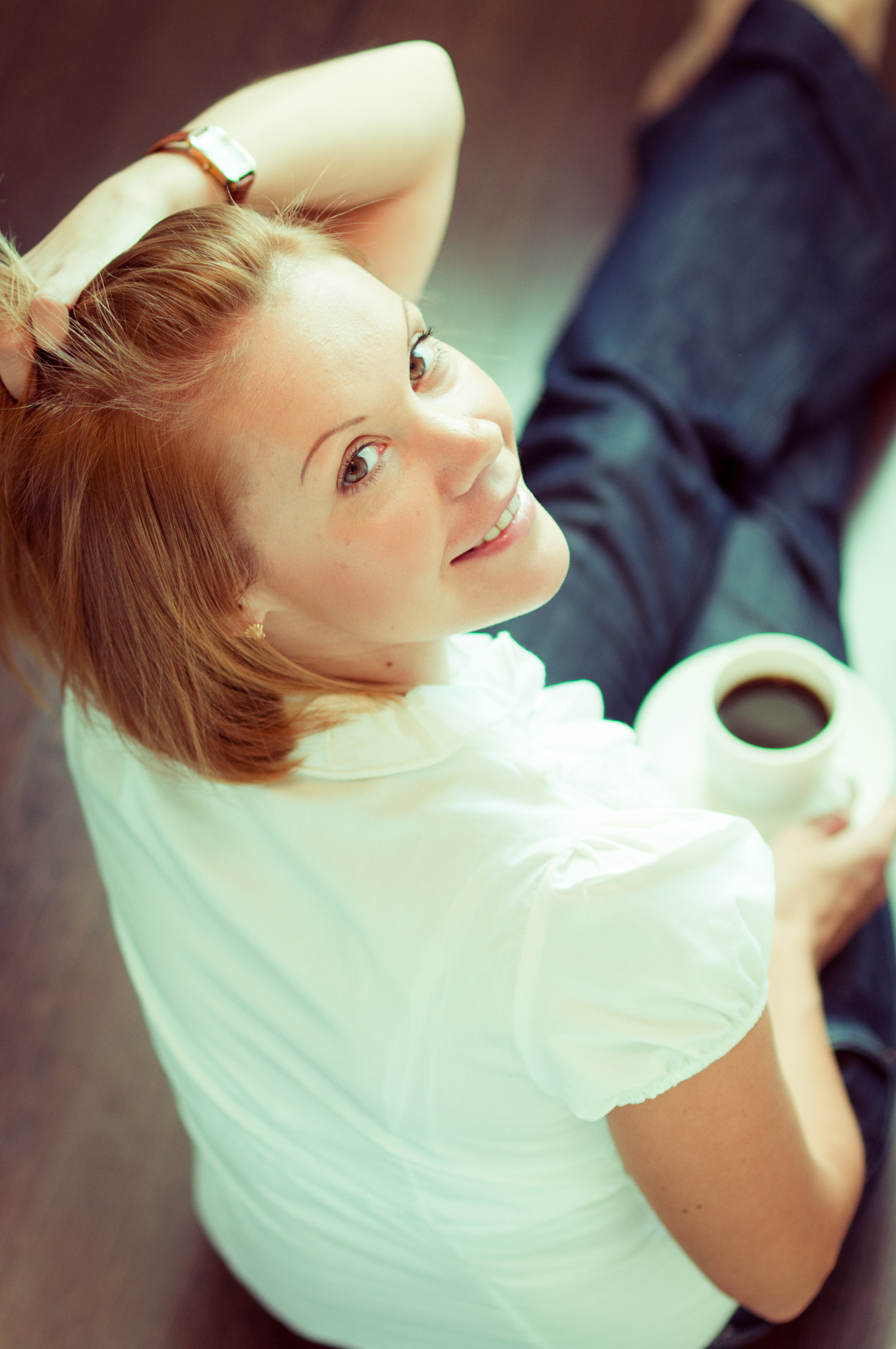 Nikon D300S + Nikon AF Nikkor 85mm F1.8D sample photo. Coffee time for me) photography