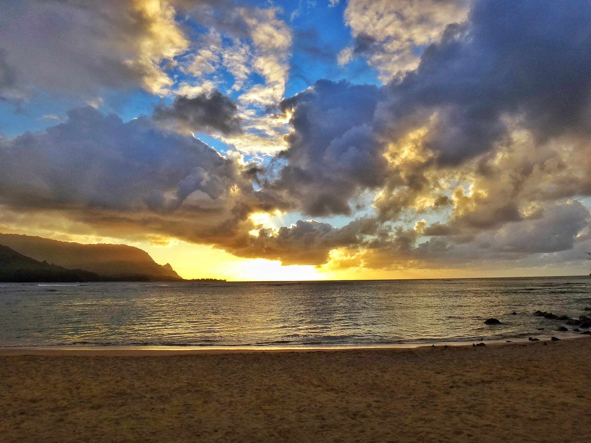 Sony Cyber-shot DSC-TX10 sample photo. Kauai sunset  photography