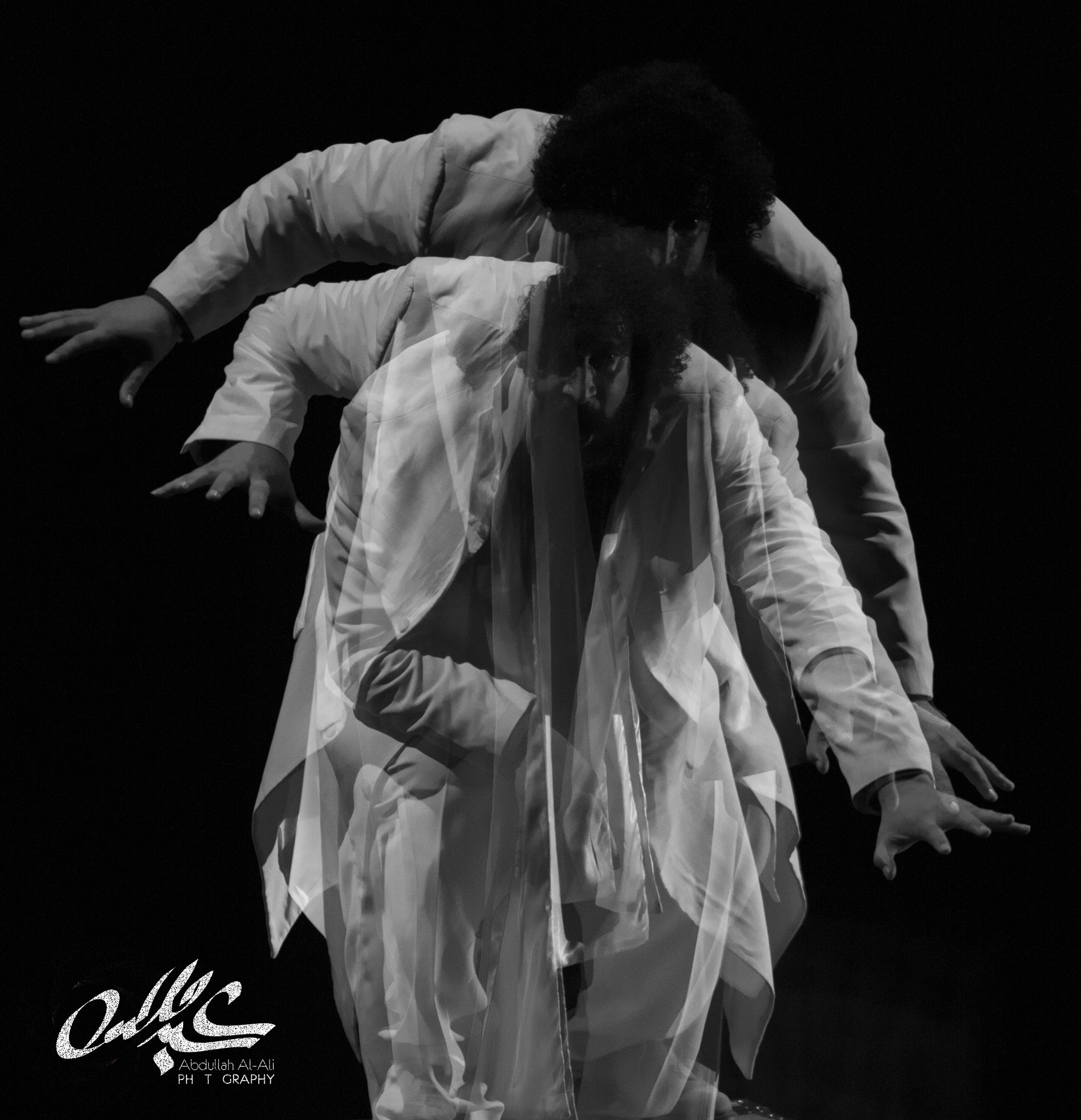 Nikon AF-S Nikkor 400mm F2.8G ED VR II sample photo. This photograph was taken in kuwait monodrama festival using multi exposure technique photography