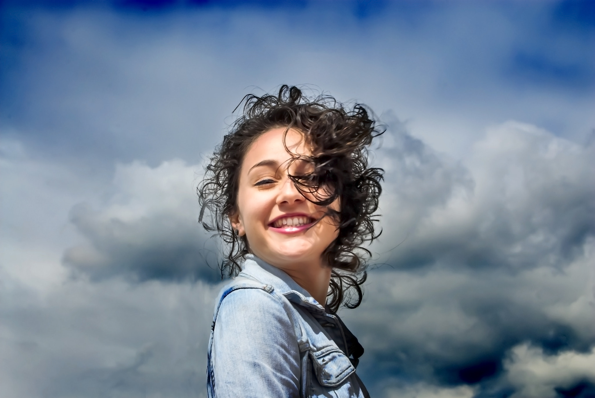 Nikon D200 sample photo. Happiness in the storm photography