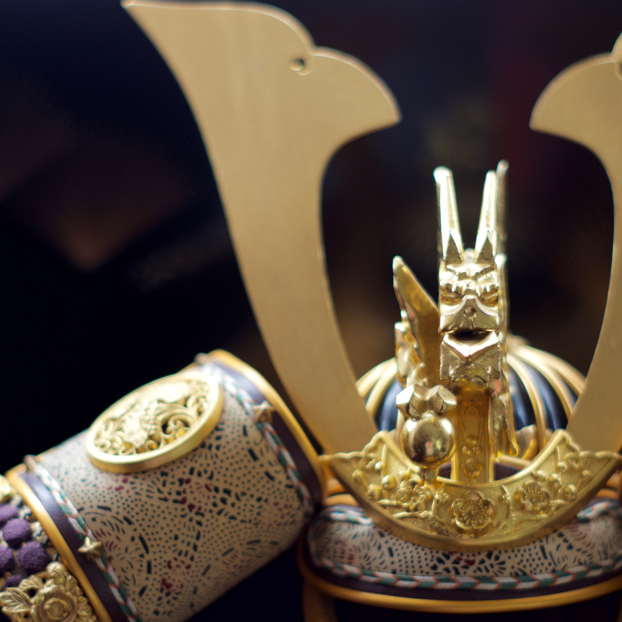 Sony SLT-A57 + Minolta AF 50mm F1.7 sample photo. Japanese samurai helmet photography
