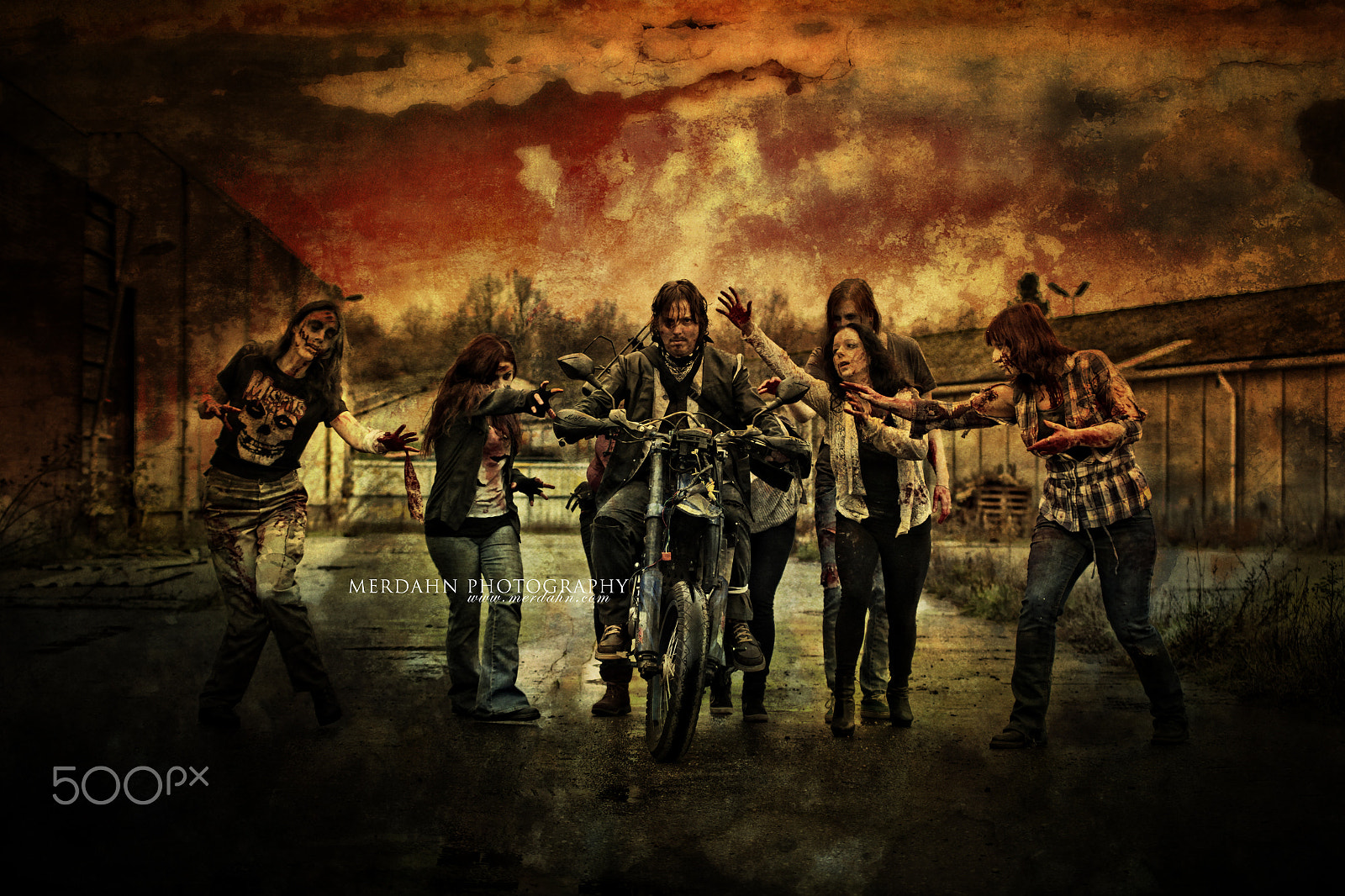 Sigma APO 50-150mm f/2.8 [II] EX DC HSM sample photo. The walking dead photography