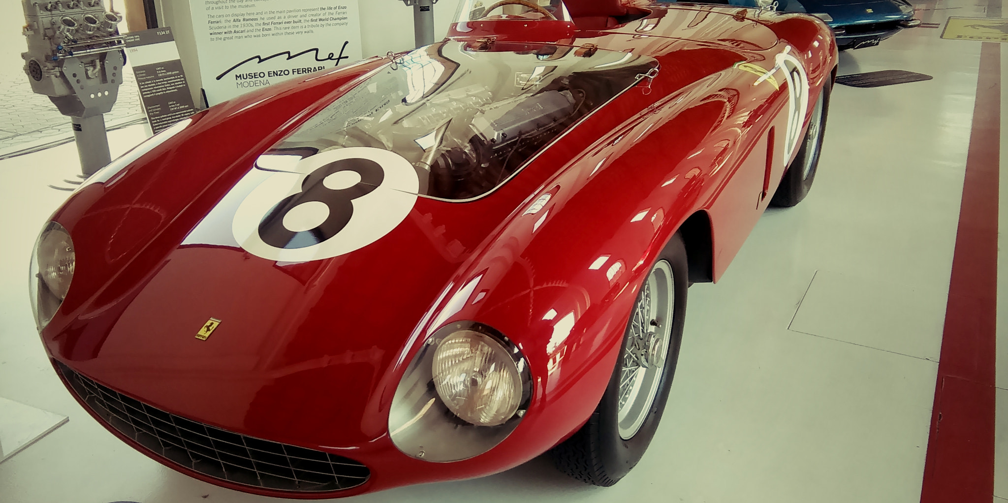 HTC DESIRE 620 sample photo. Musée enzo ferrari  photography
