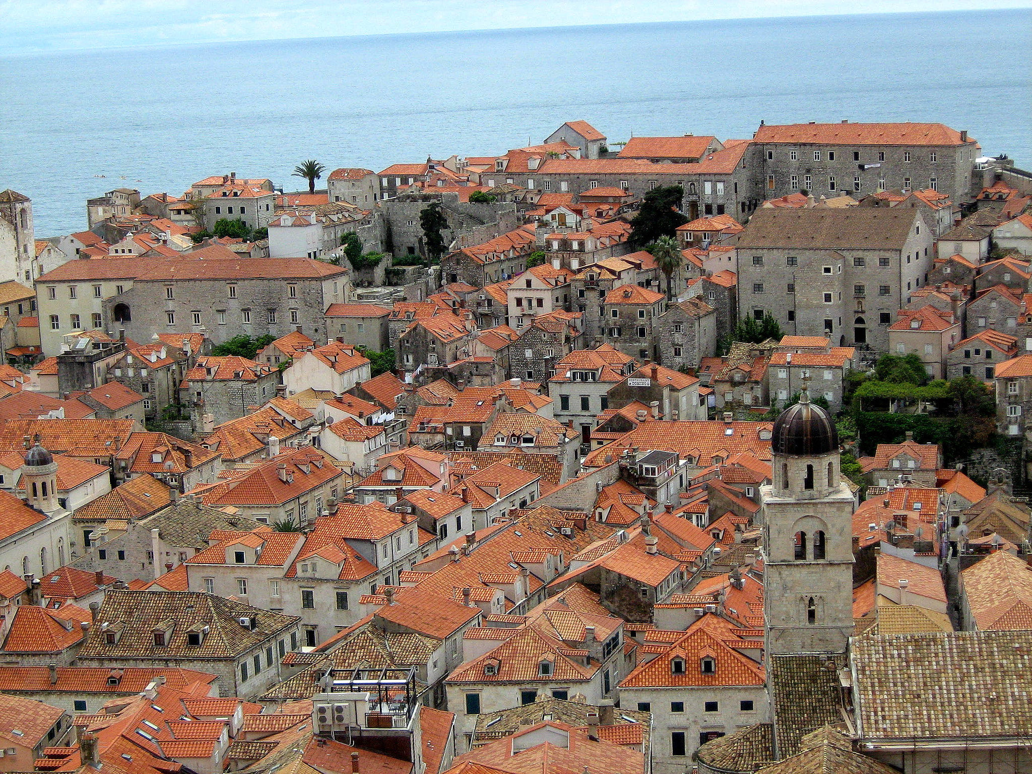 Canon POWERSHOT A460 sample photo. Dubrovnik from ramparts photography