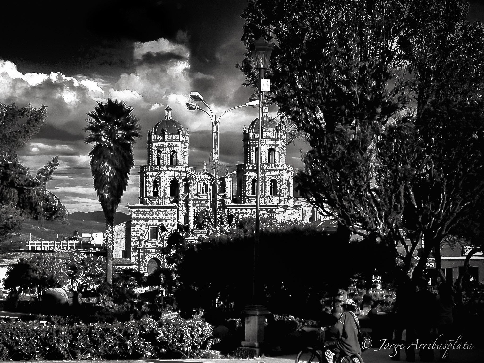 Nikon E995 sample photo. San francisco church-cajamarca, perú photography
