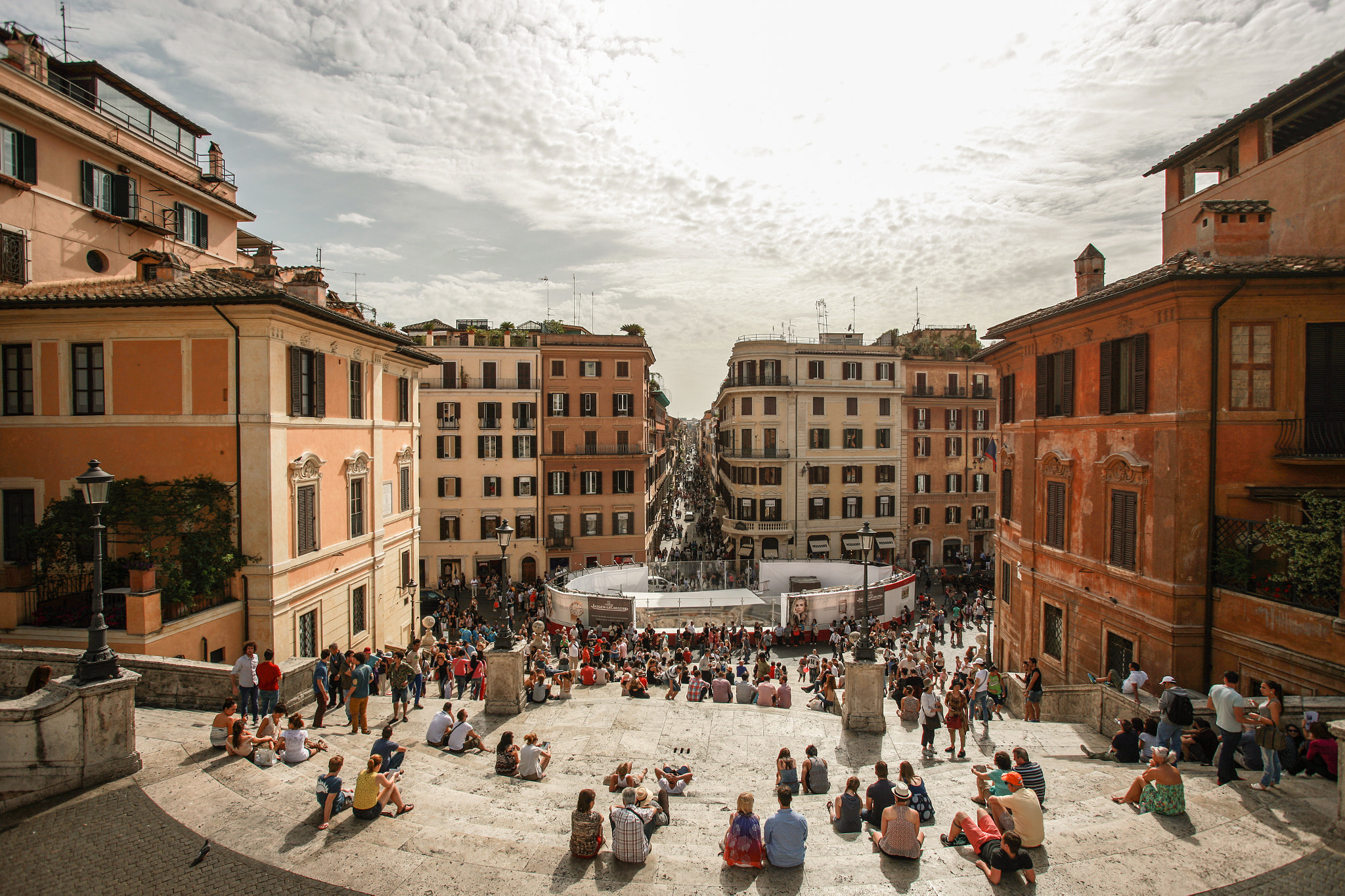Canon EOS-1Ds Mark III sample photo. Spanish steps. rome. photography
