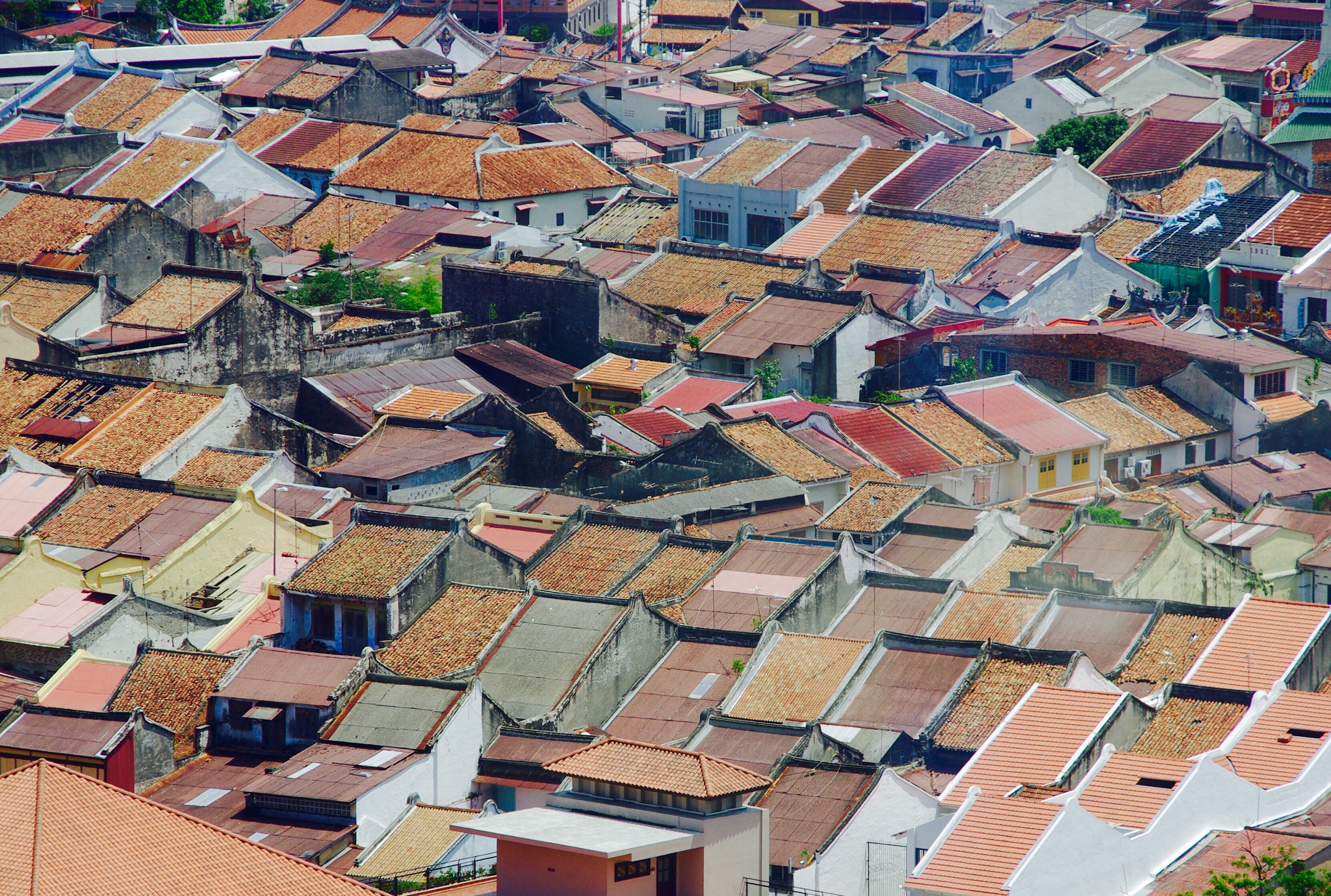 Pentax K10D sample photo. A roof in any colour?  photography